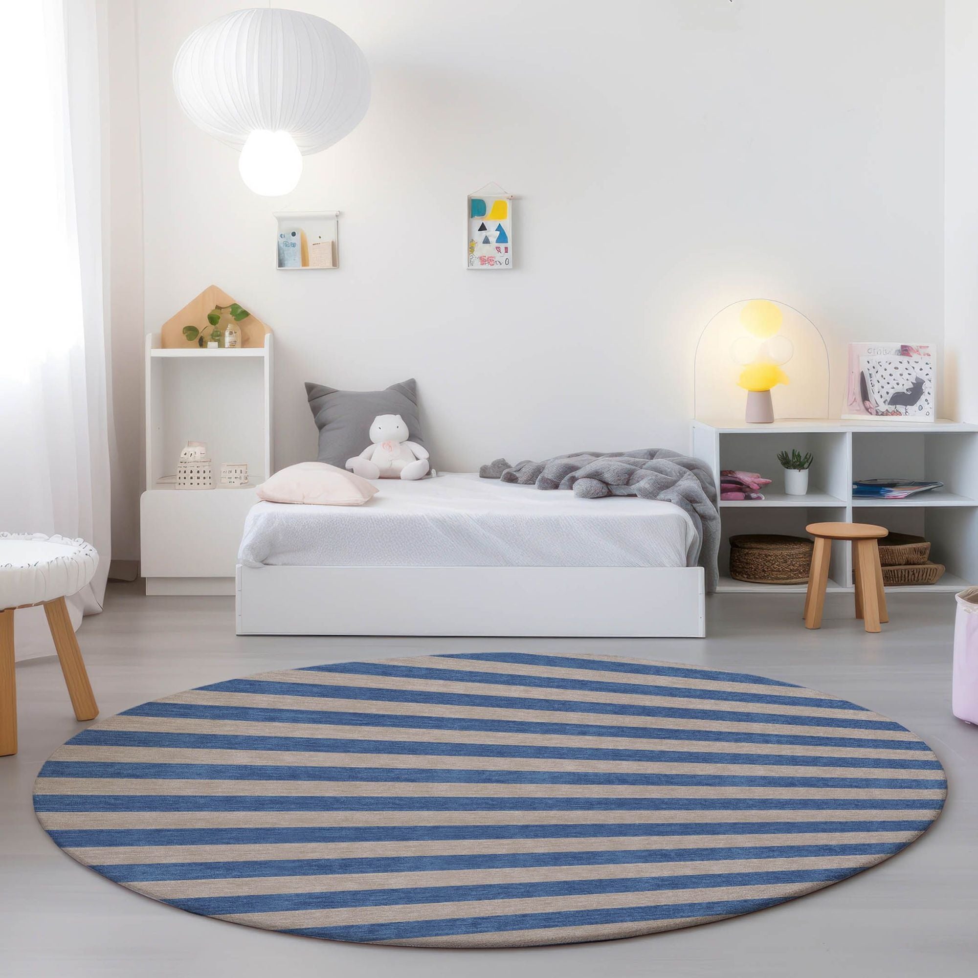 Machine Made ACN530 Tan Brown Rugs 