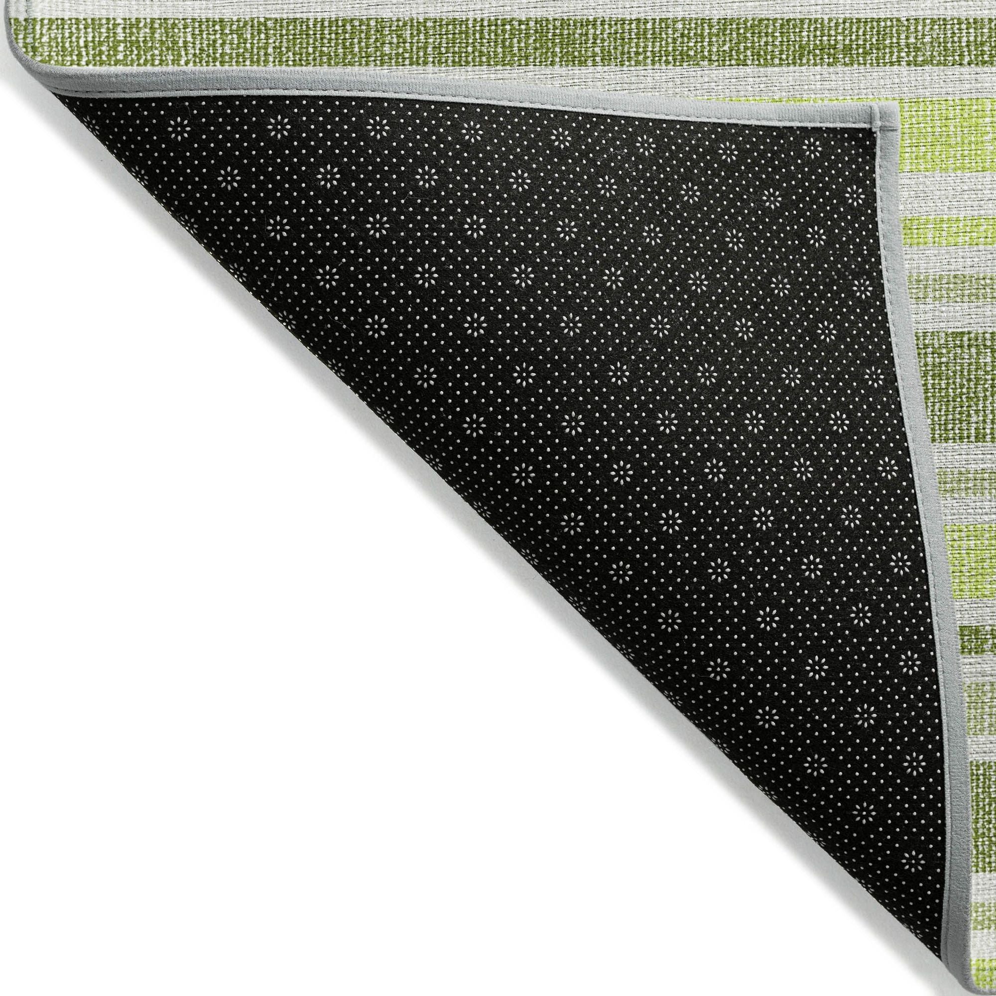 Machine Made ACN531 Fern Green Rugs 
