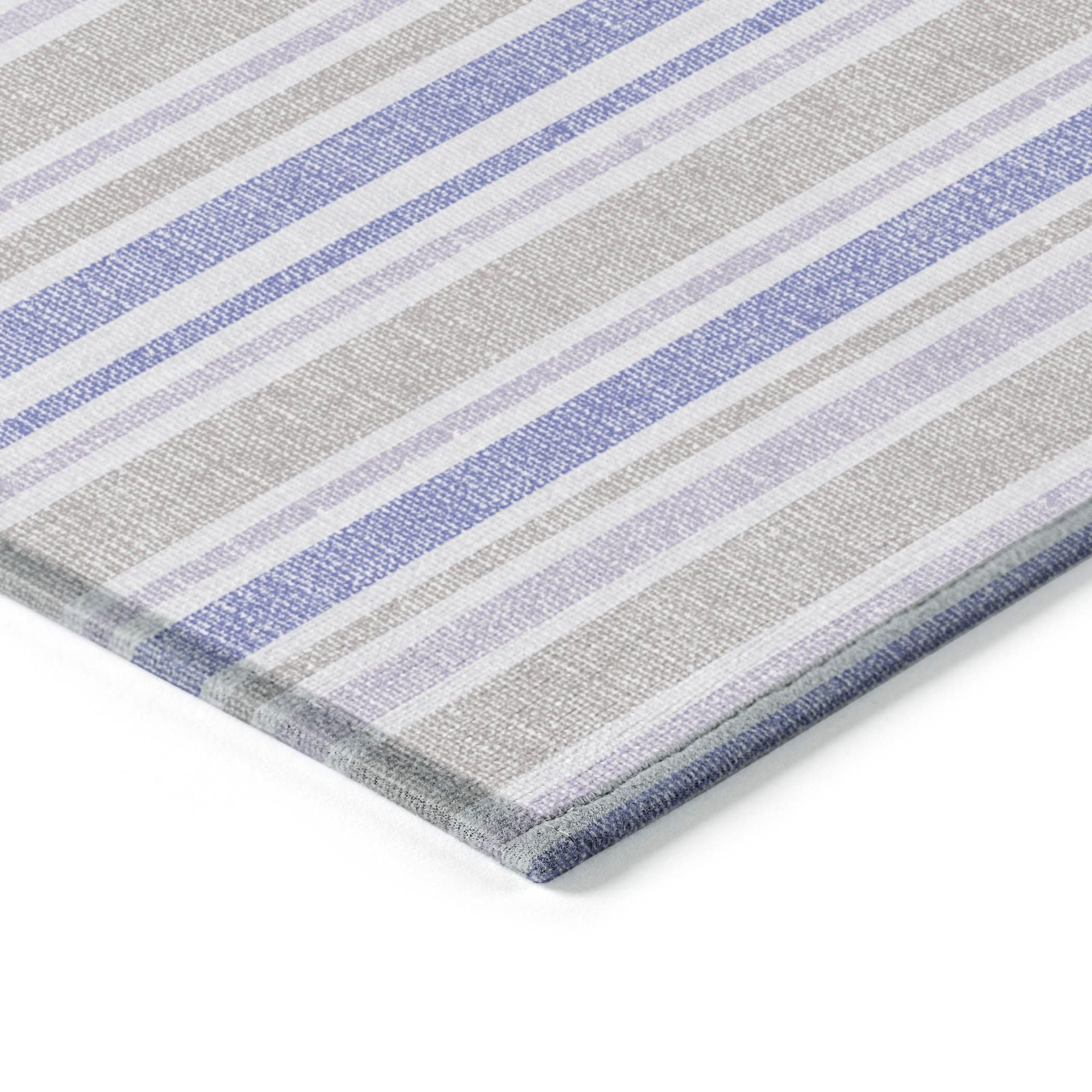 Machine Made ACN531 Navy Blue Rugs 