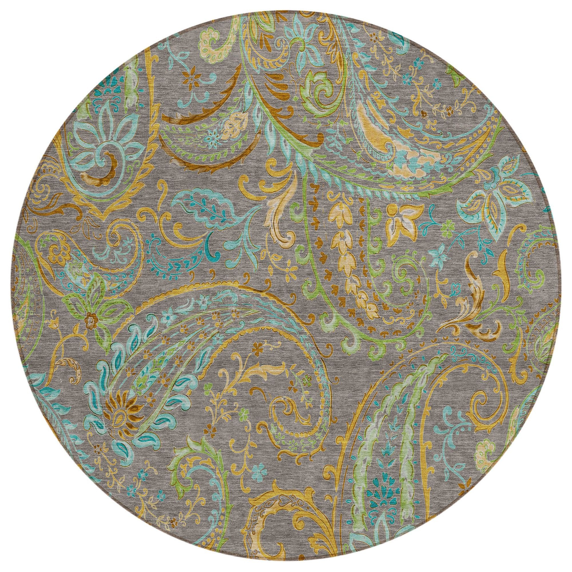 Machine Made ACN533 Taupe Brown Rugs #color_taupe brown