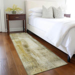 Machine Made ACN537 Taupe Brown Rugs 