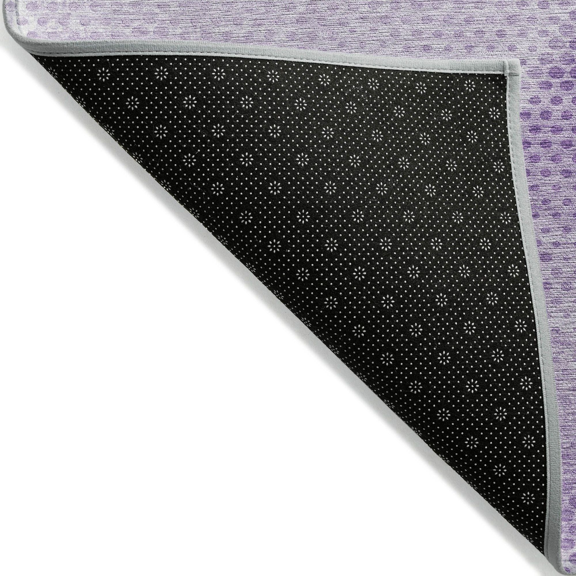 Machine Made ACN539 Lavender Purple Rugs 