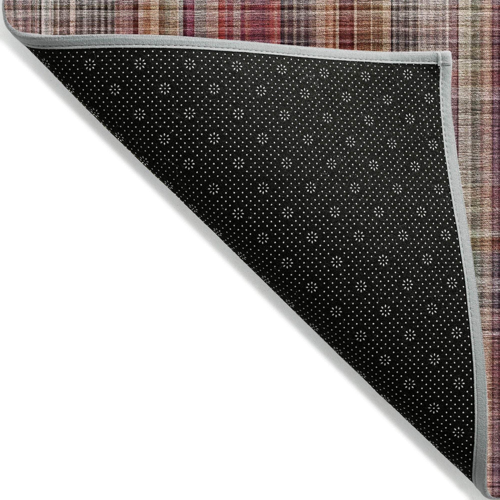 Machine Made ACN541 Red  Rugs 