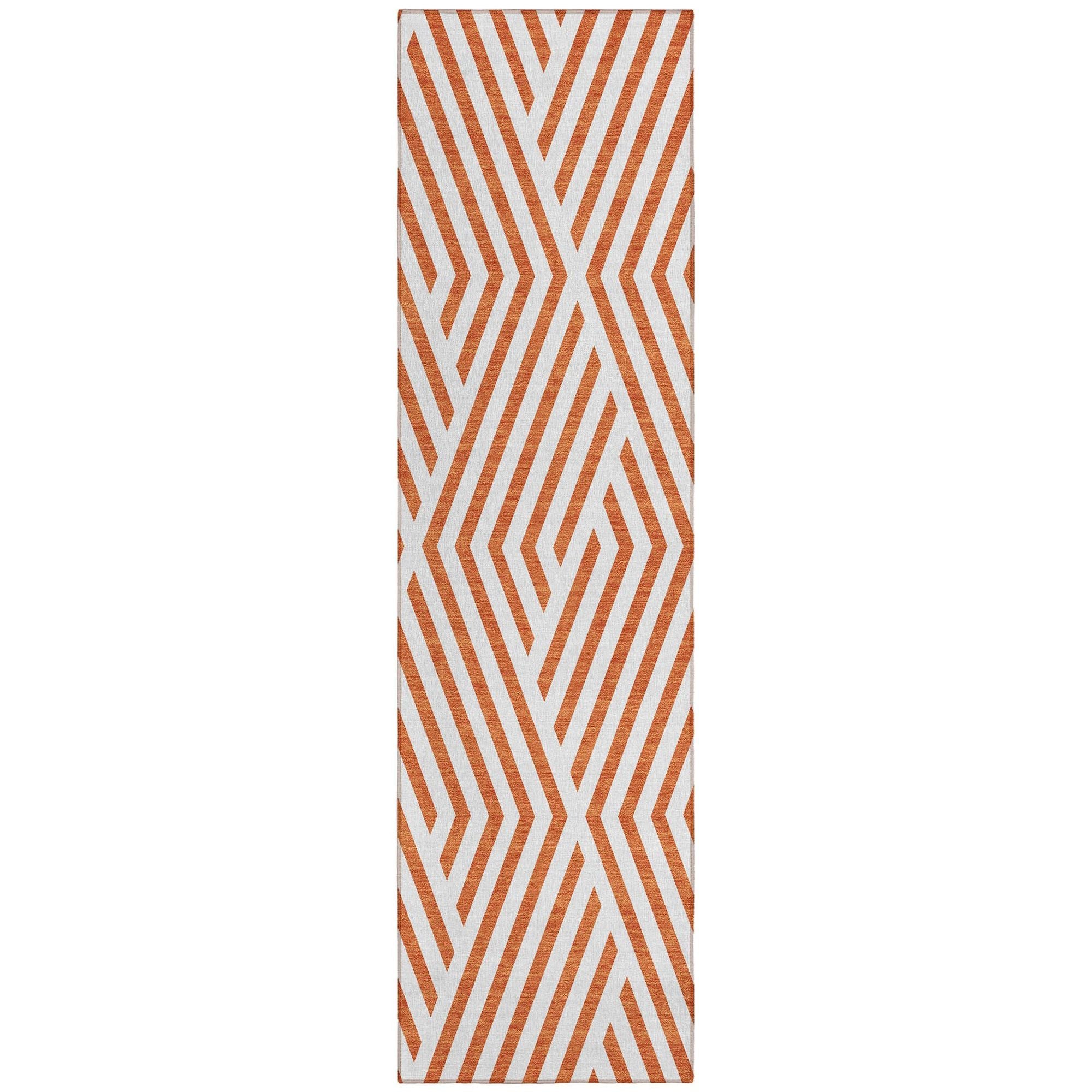 Machine Made ACN550 Paprika Orange Rugs #color_paprika orange