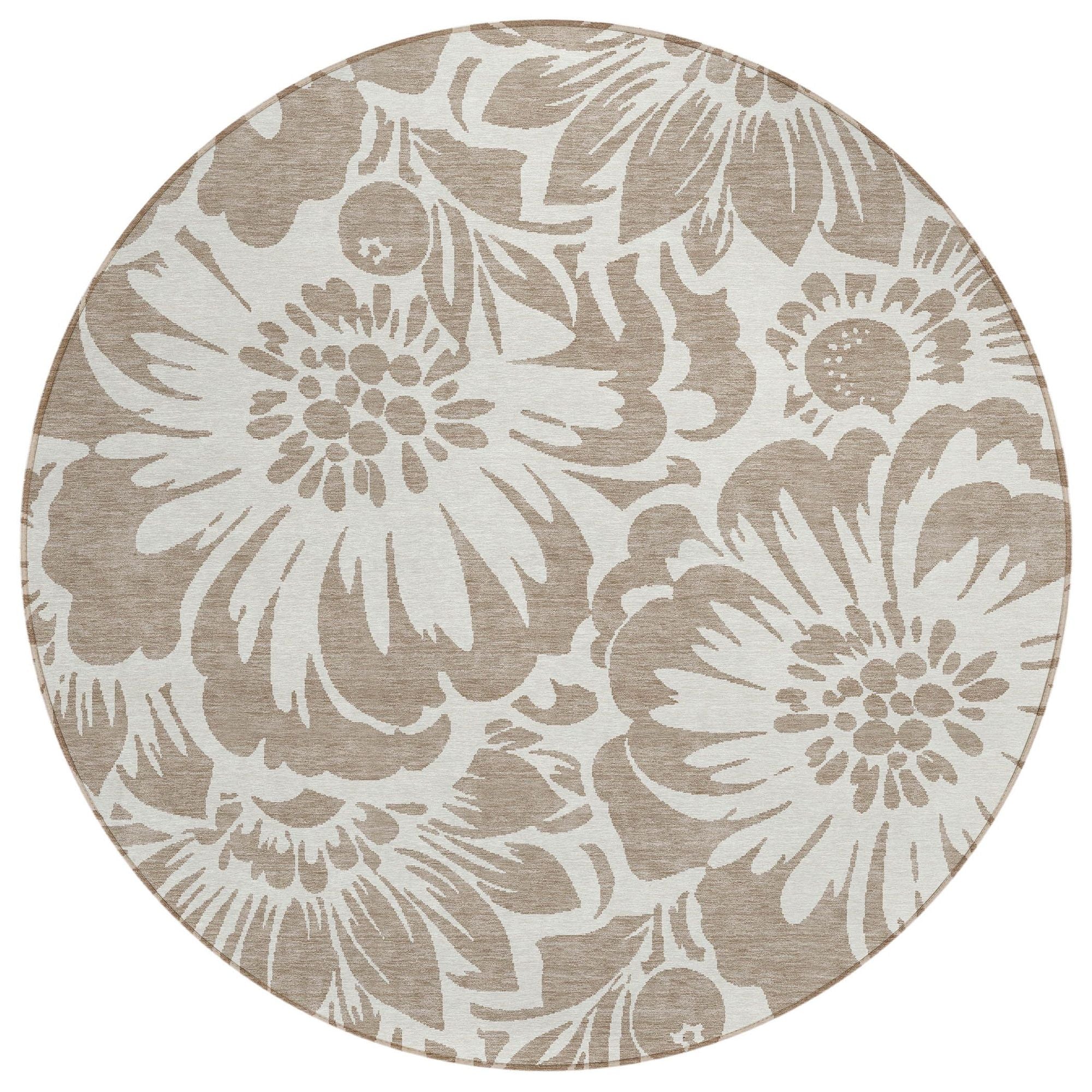 Machine Made ACN551 Taupe Brown Rugs #color_taupe brown