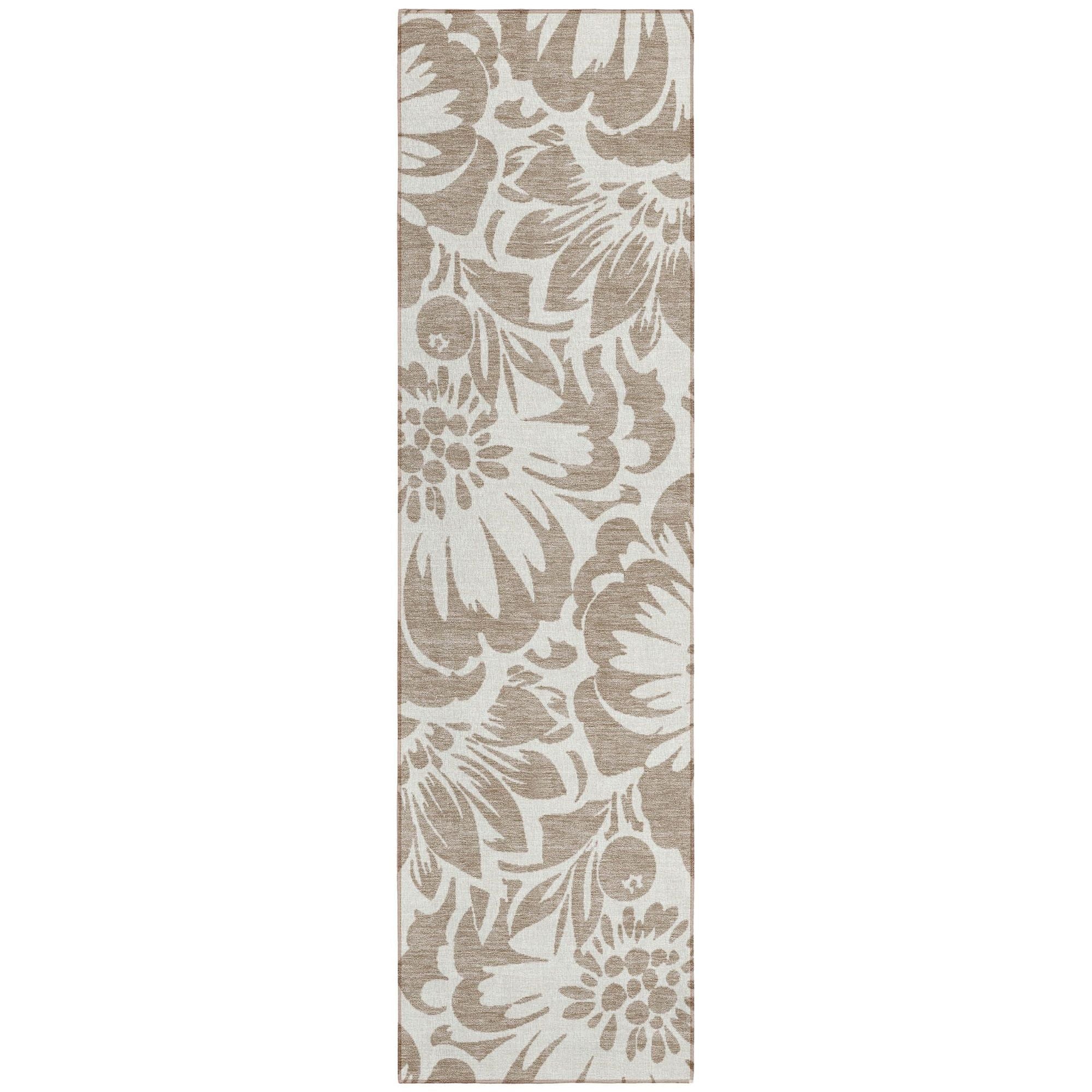 Machine Made ACN551 Taupe Brown Rugs #color_taupe brown