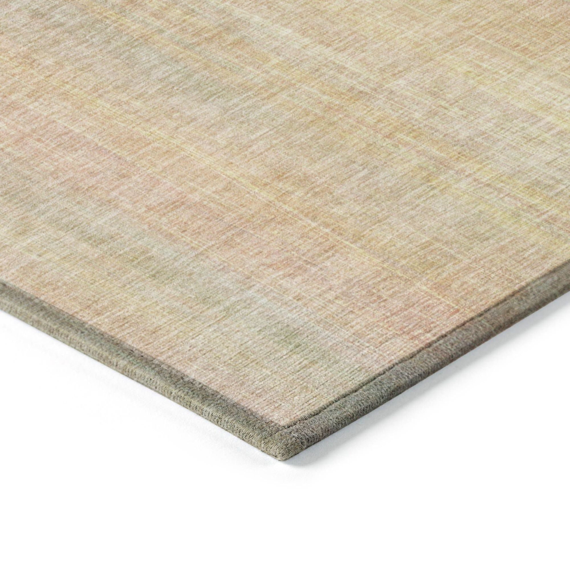 Machine Made ACN552 Blush Pink Rugs 