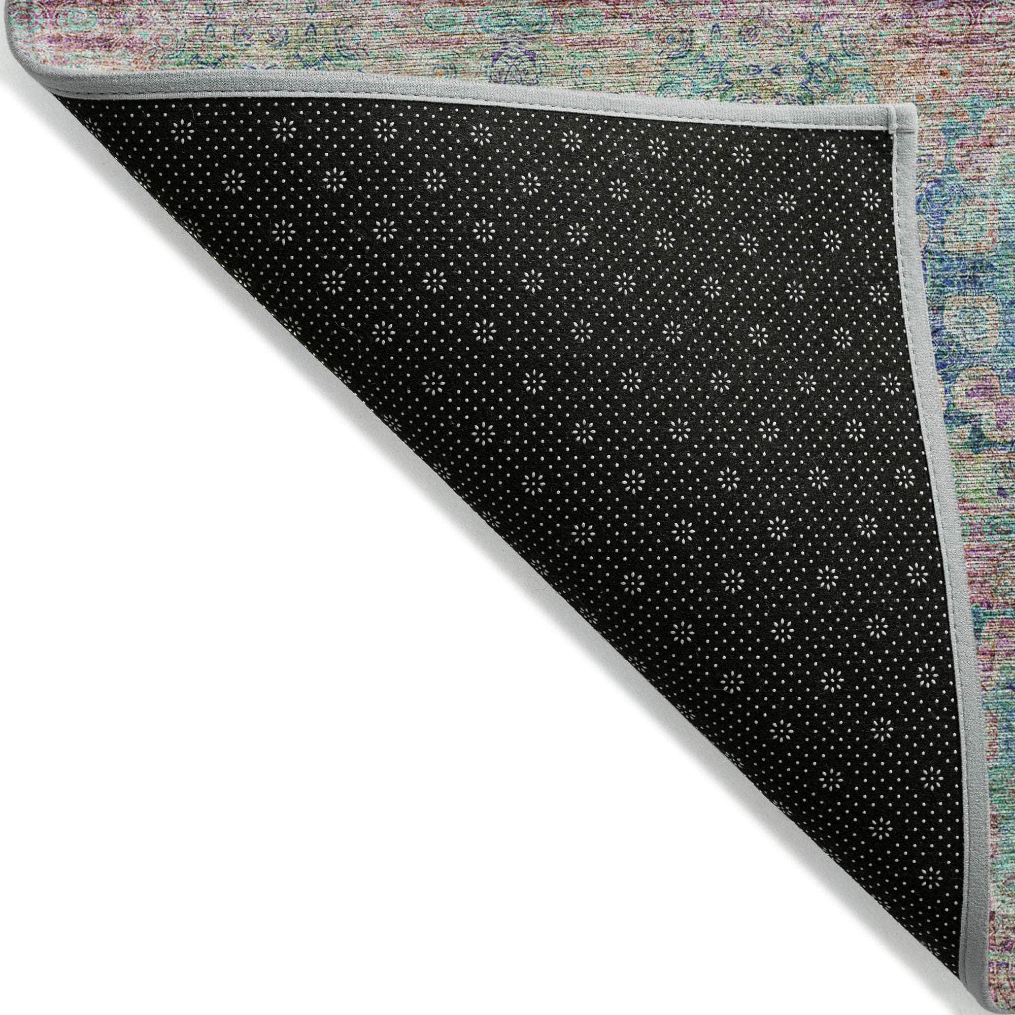 Machine Made ACN557 Green  Rugs 
