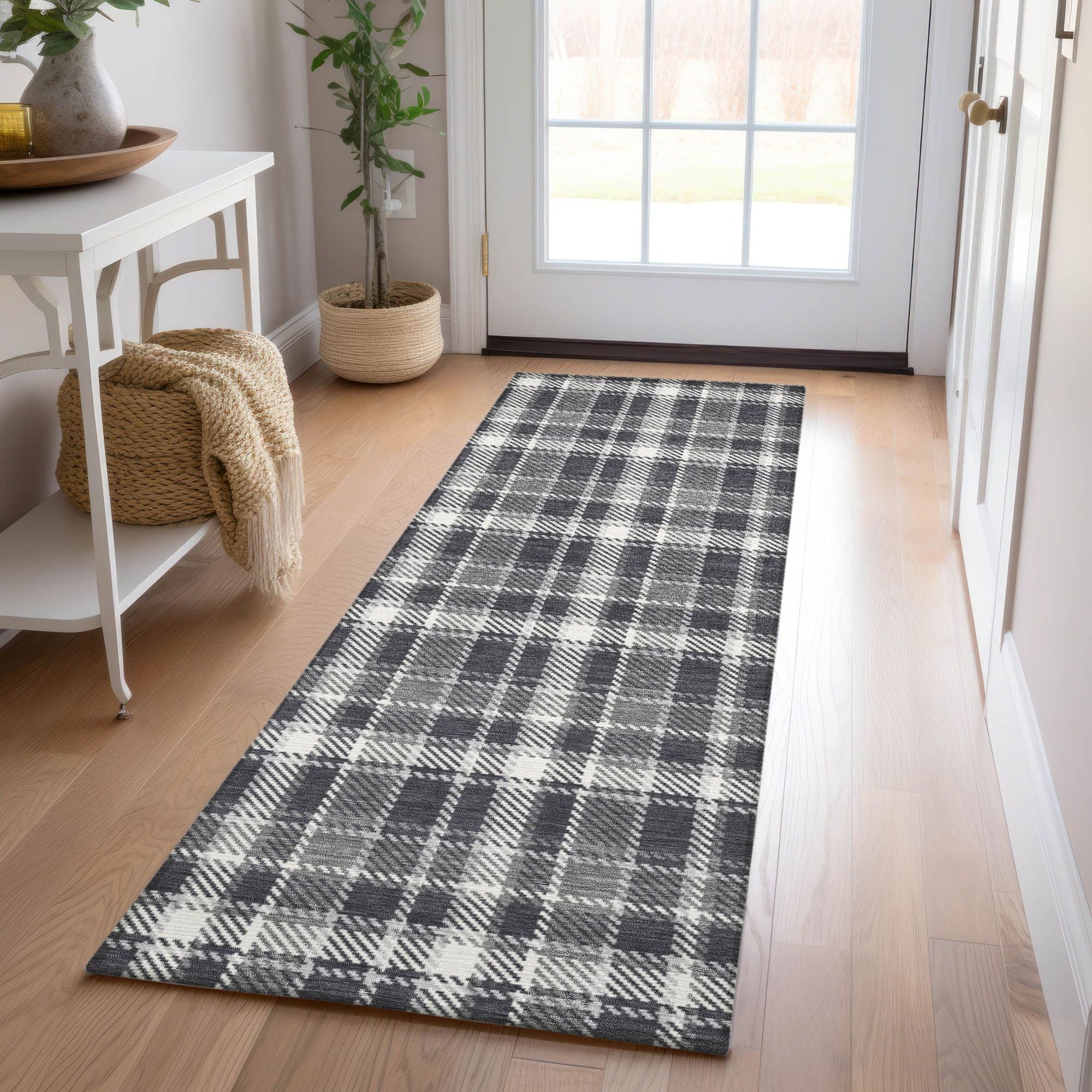 Machine Made ACN563 Black  Rugs #color_black 