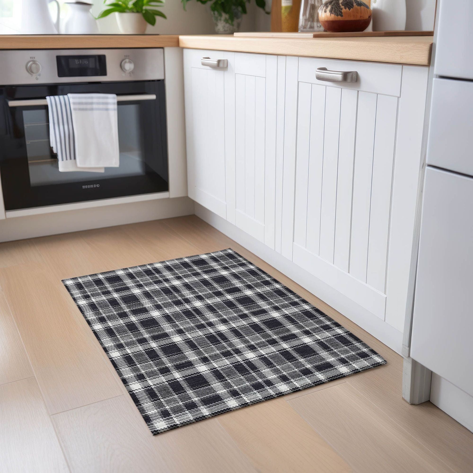 Machine Made ACN563 Black  Rugs #color_black 