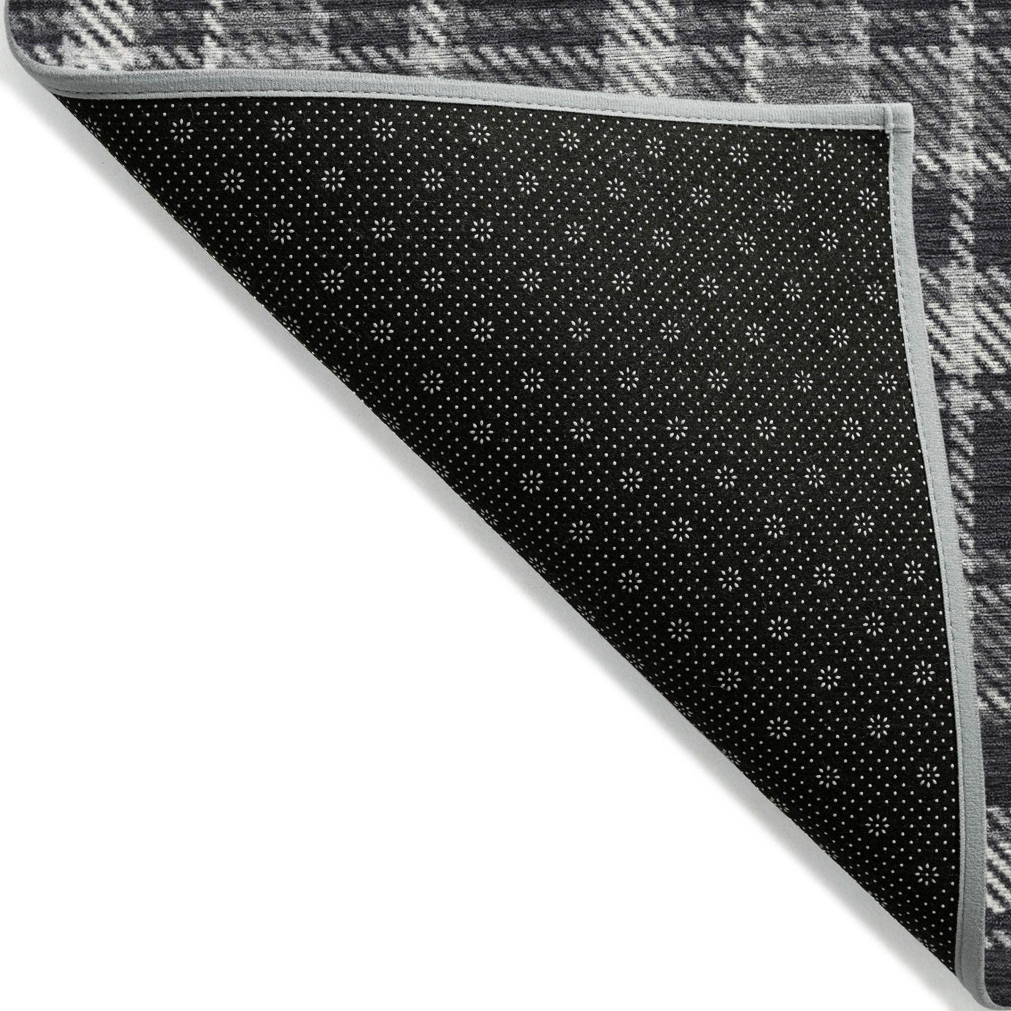Machine Made ACN563 Black  Rugs #color_black 