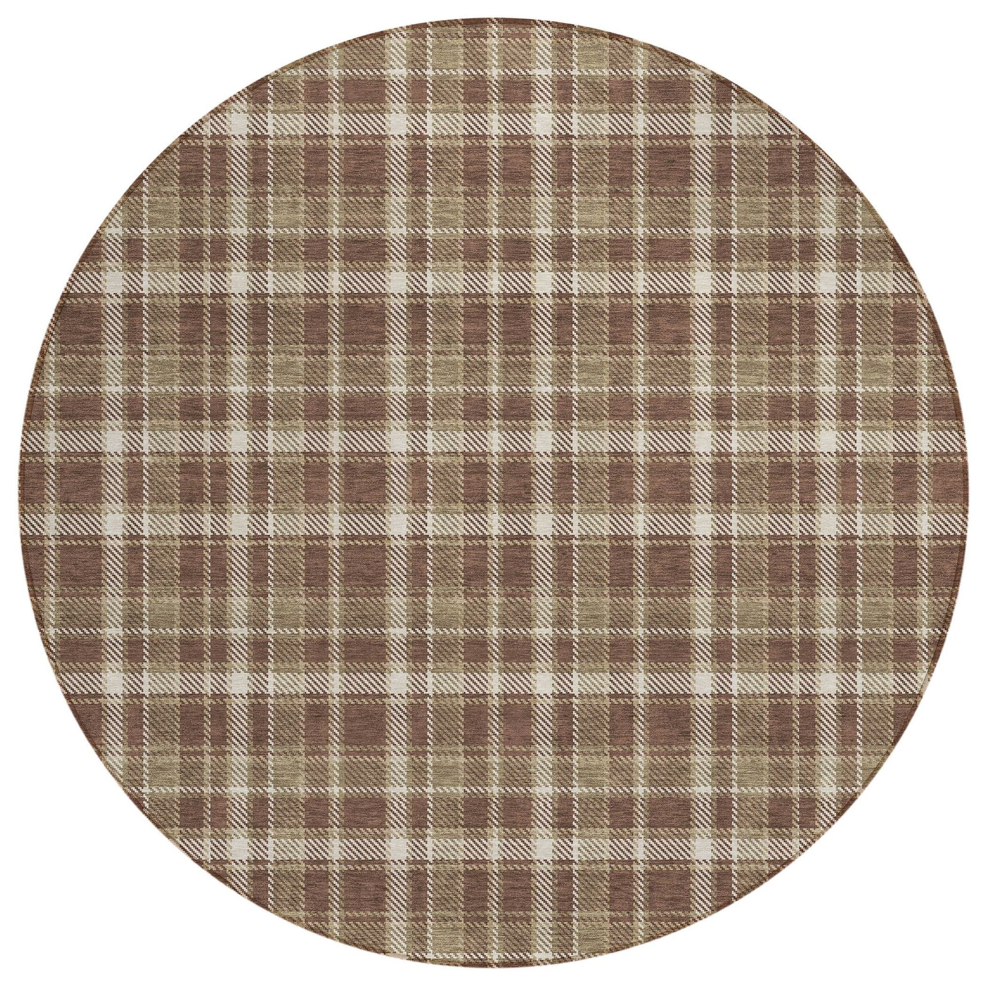 Machine Made ACN563 Chocolate Brown Rugs #color_chocolate brown