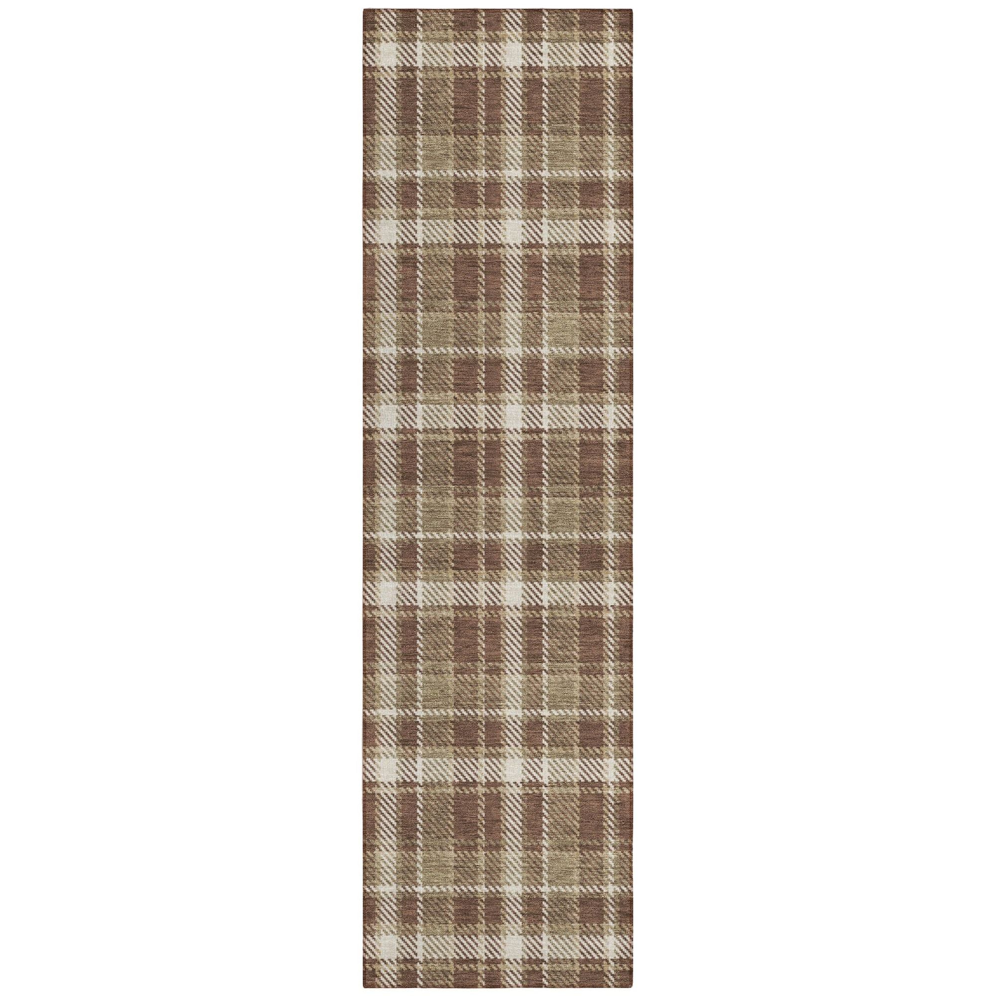 Machine Made ACN563 Chocolate Brown Rugs #color_chocolate brown