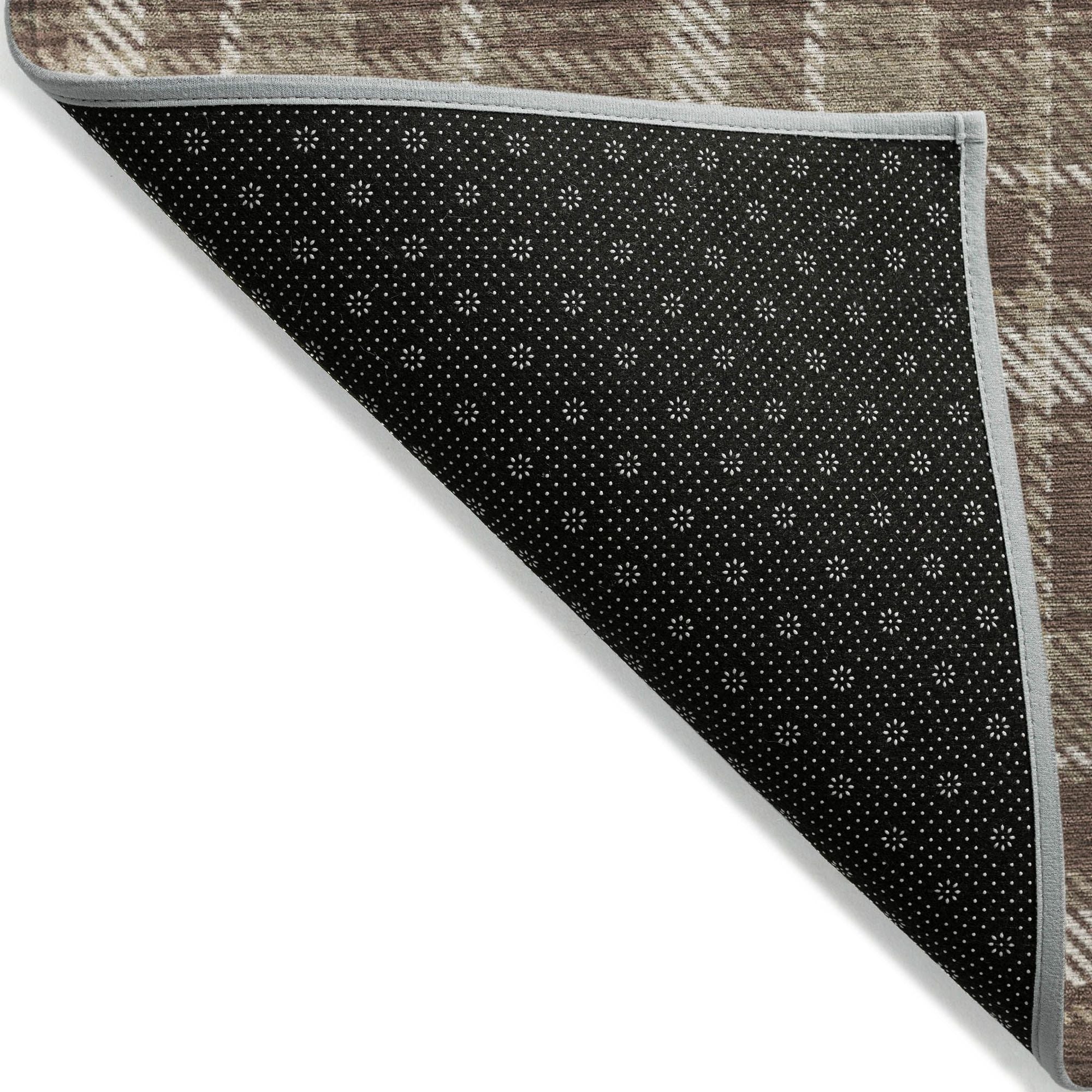 Machine Made ACN563 Chocolate Brown Rugs #color_chocolate brown