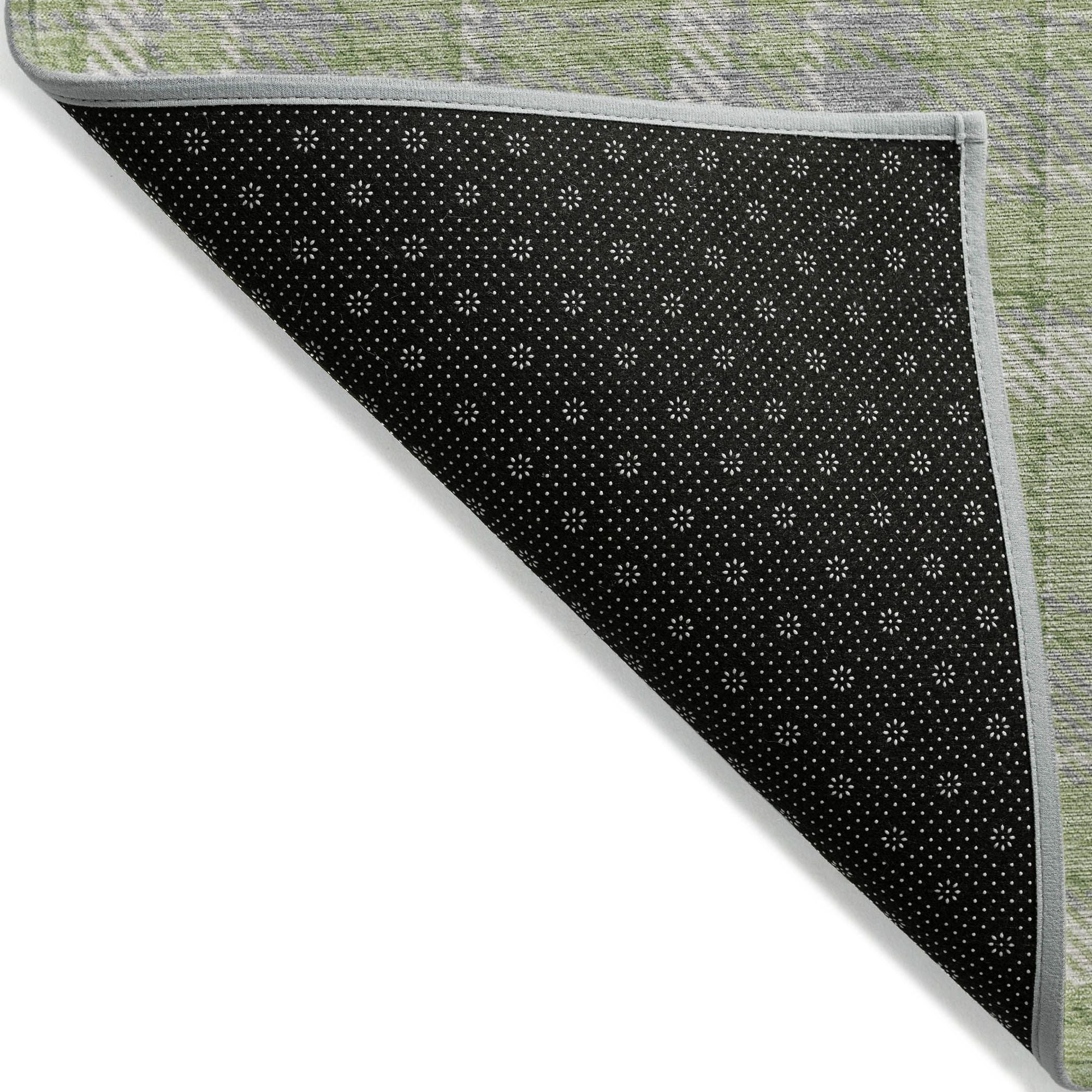 Machine Made ACN563 Green  Rugs #color_green 