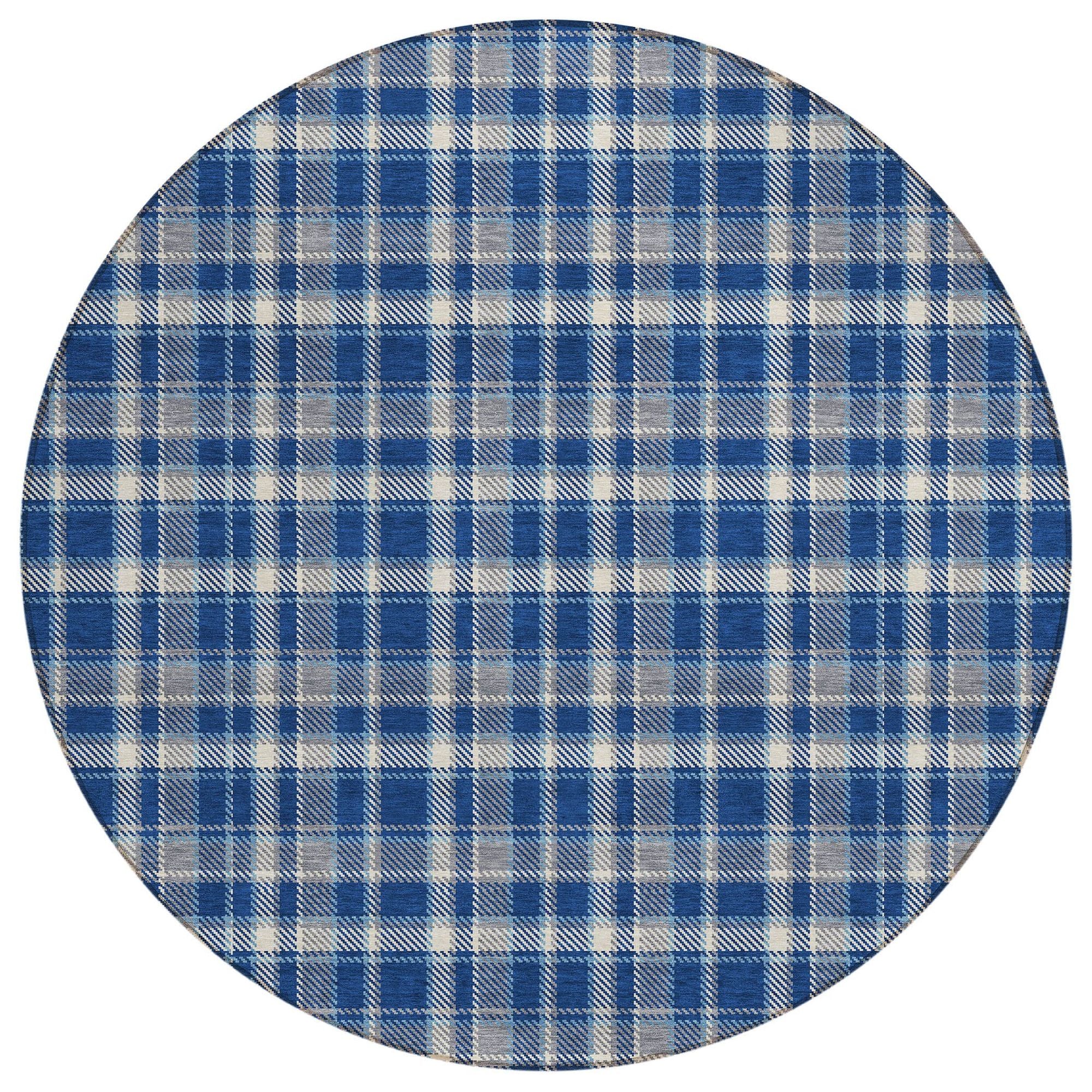 Machine Made ACN563 Navy Blue Rugs #color_navy blue