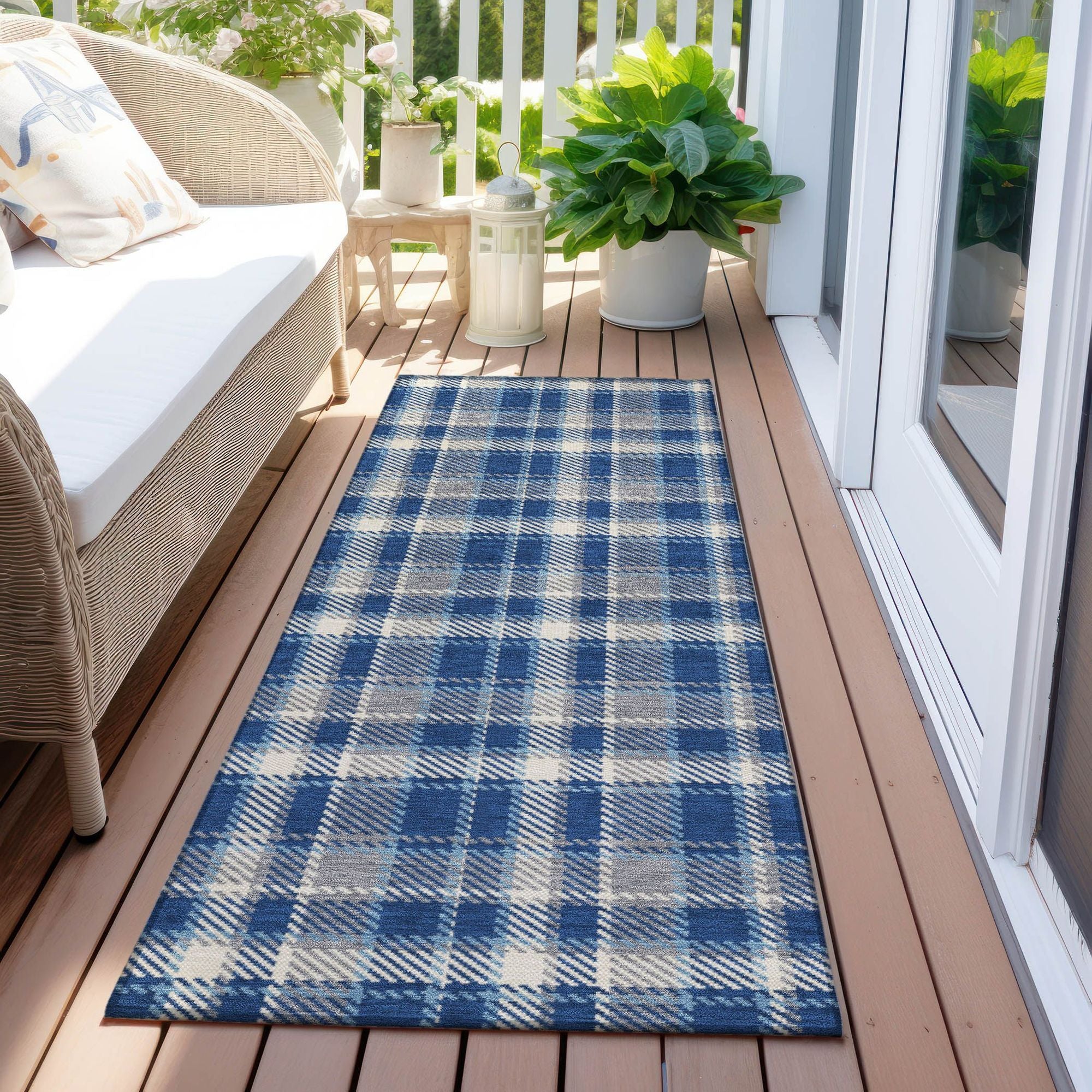 Machine Made ACN563 Navy Blue Rugs #color_navy blue