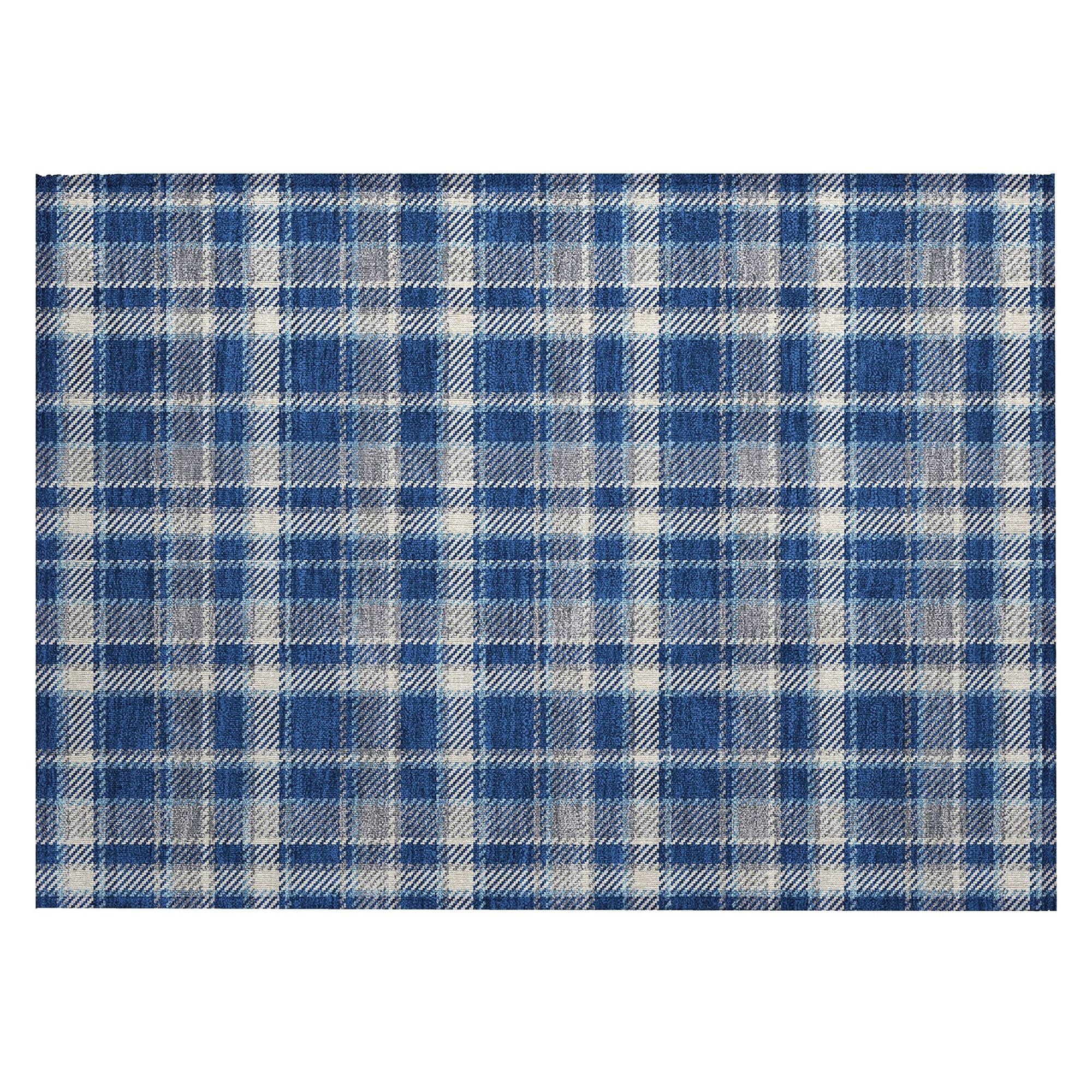 Machine Made ACN563 Navy Blue Rugs #color_navy blue