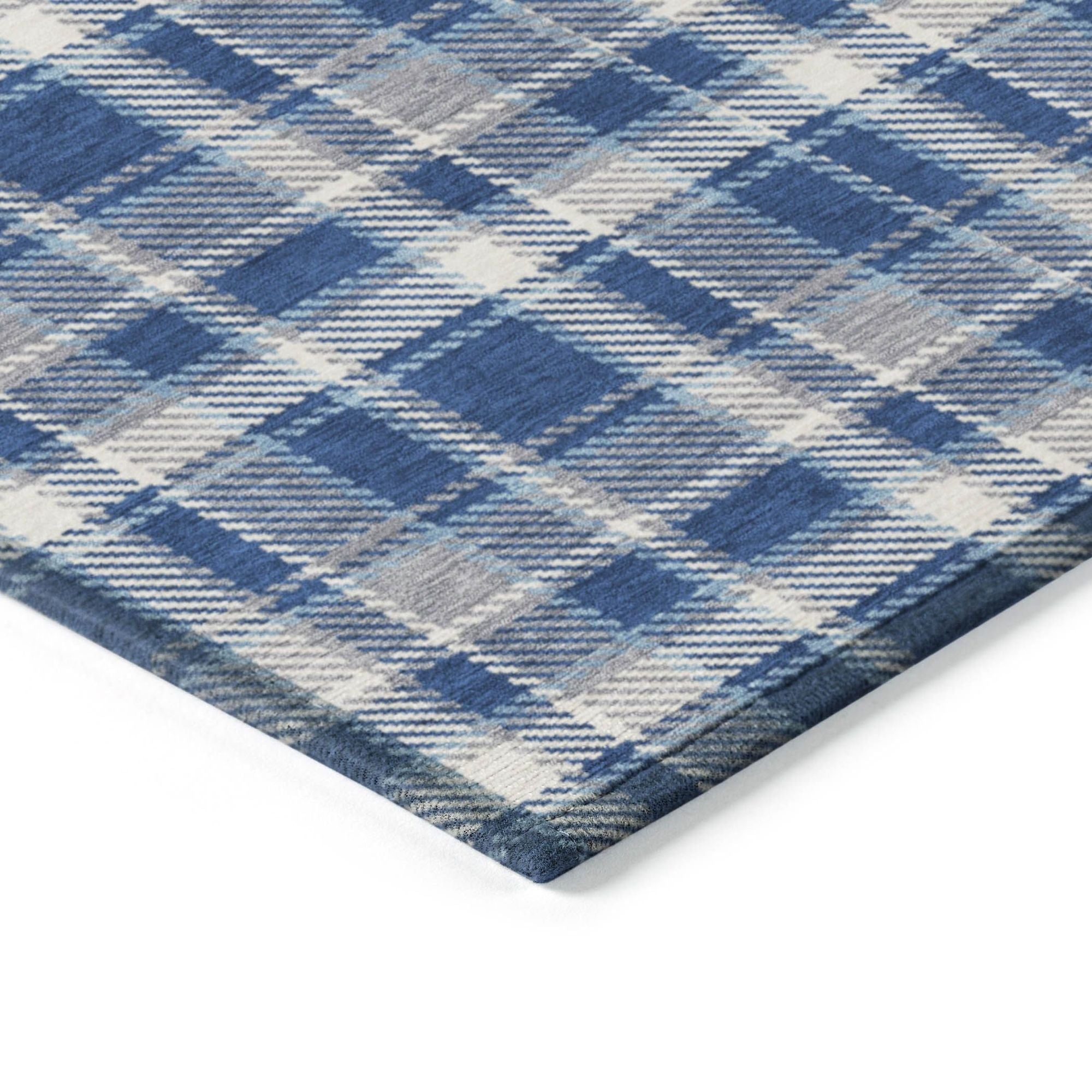 Machine Made ACN563 Navy Blue Rugs #color_navy blue