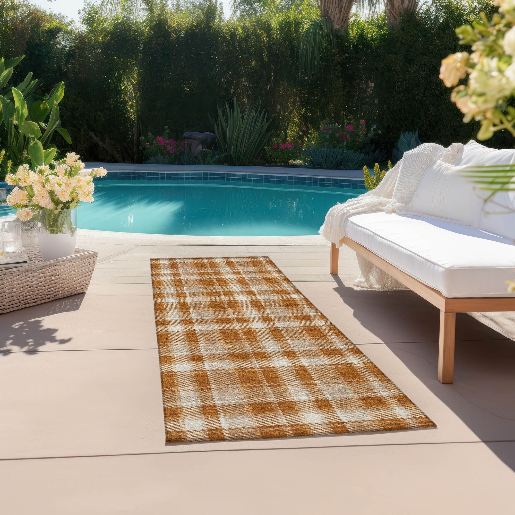 Machine Made ACN563 Paprika Orange Rugs #color_paprika orange