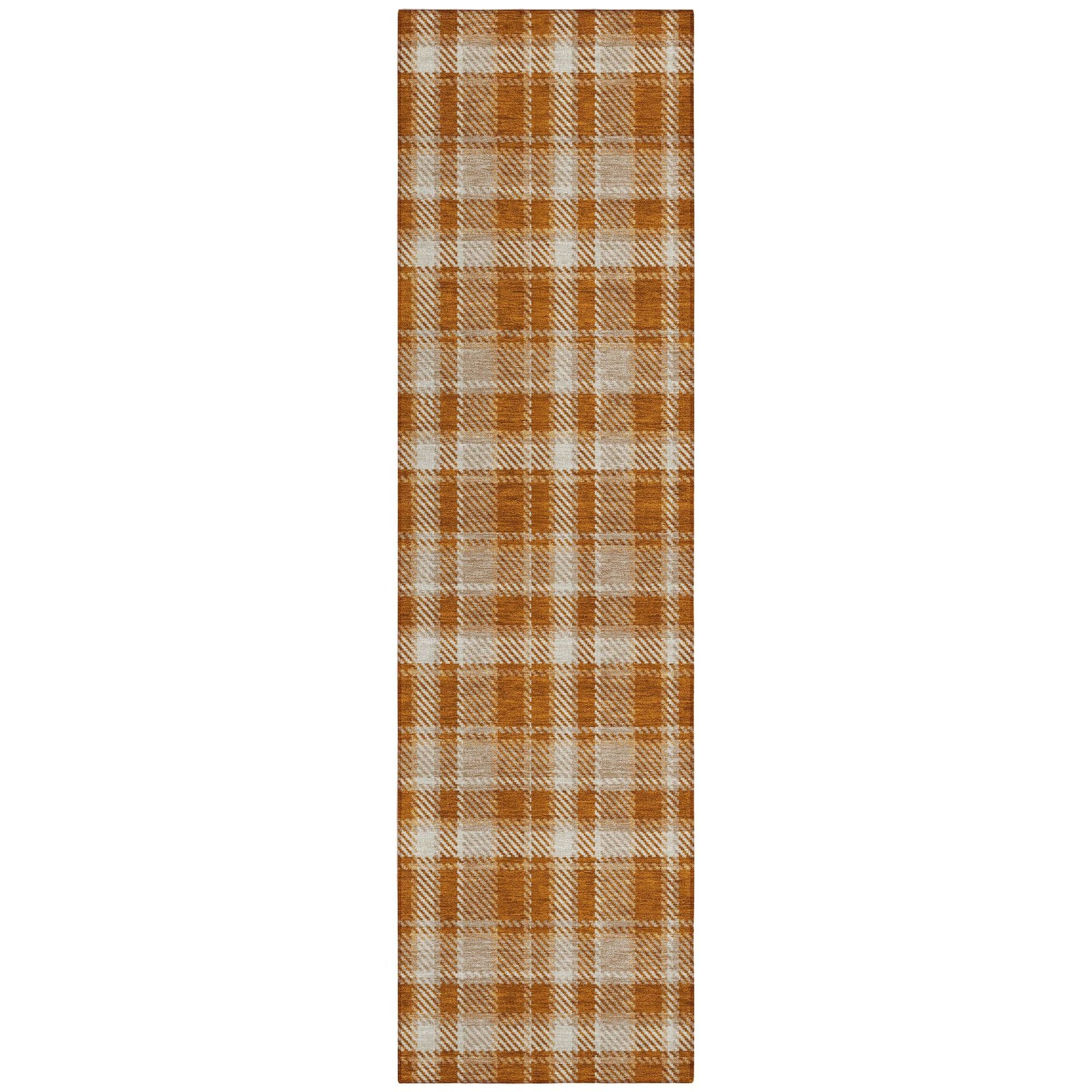 Machine Made ACN563 Paprika Orange Rugs #color_paprika orange