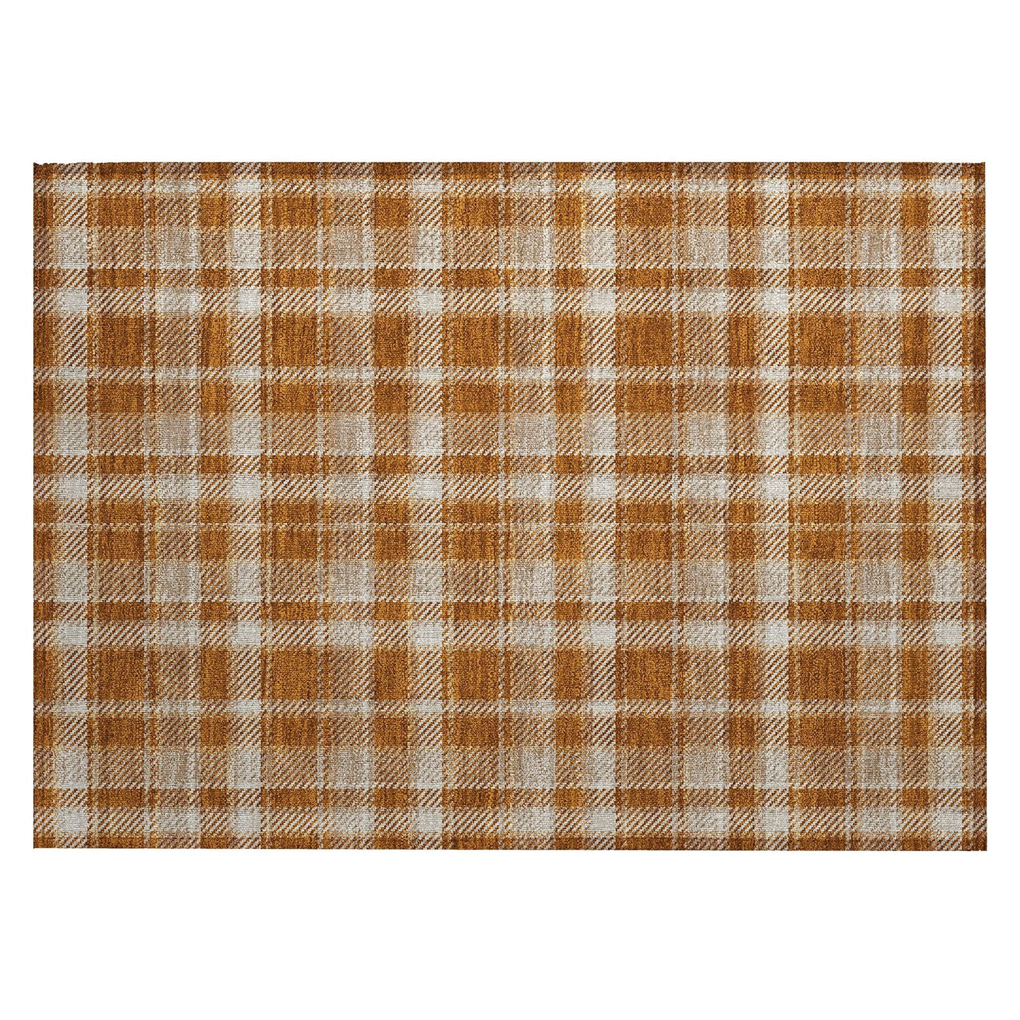 Machine Made ACN563 Paprika Orange Rugs #color_paprika orange