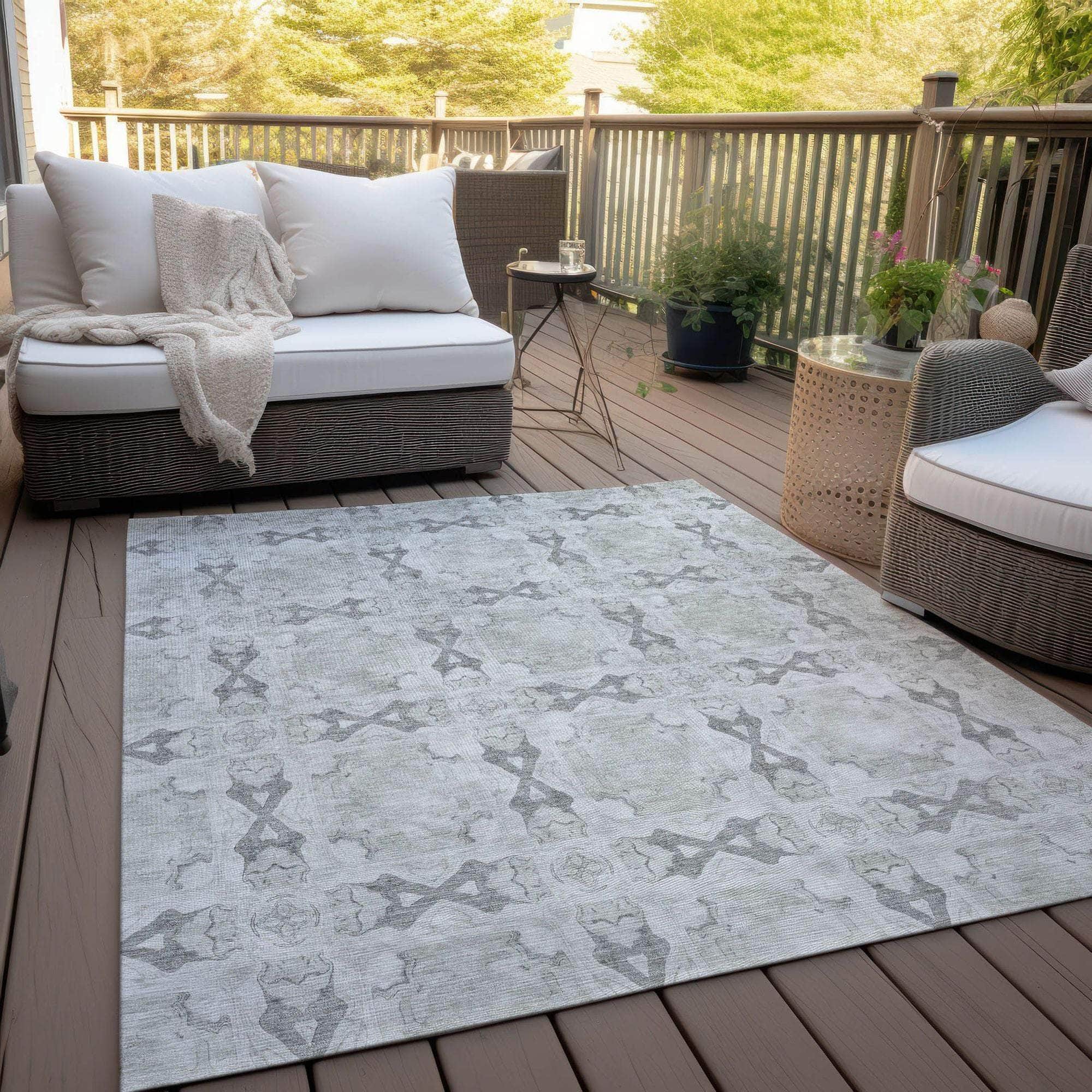 Machine Made ACN564 Ivory  Rugs 
