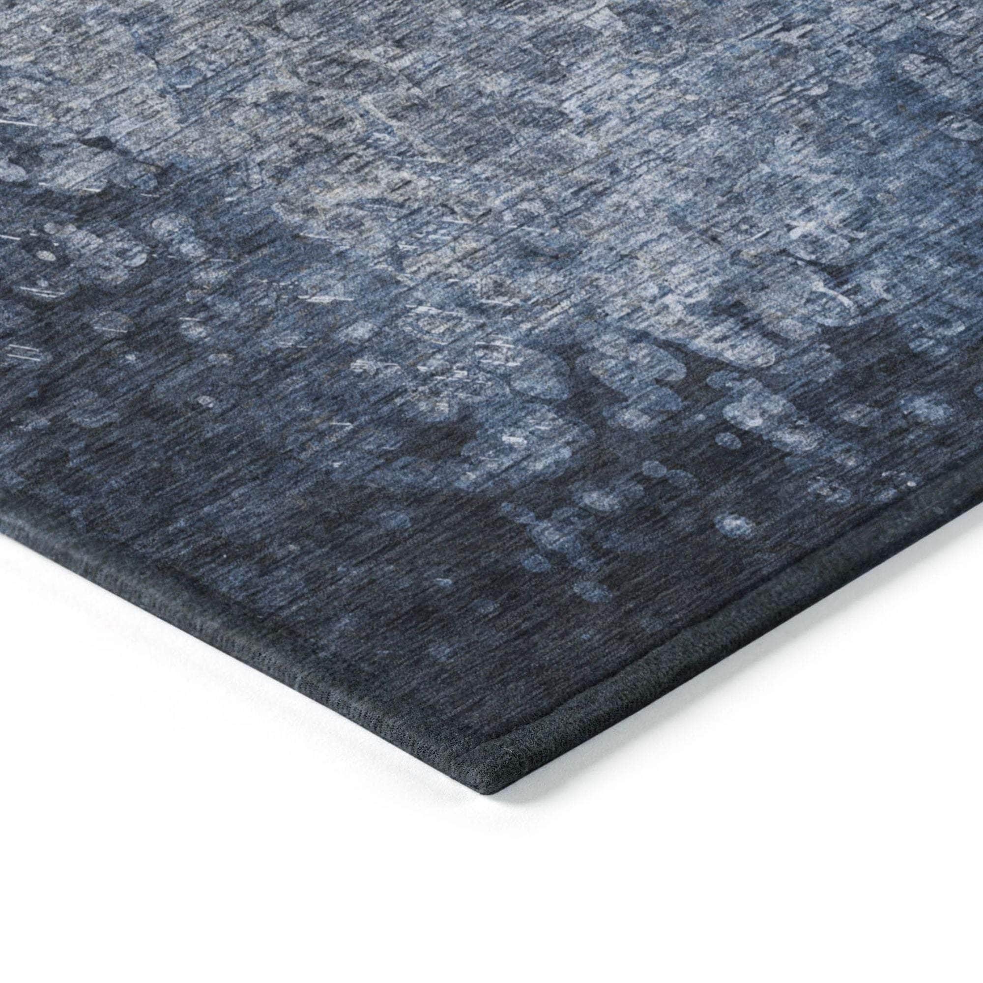 Machine Made ACN565 Blue  Rugs 