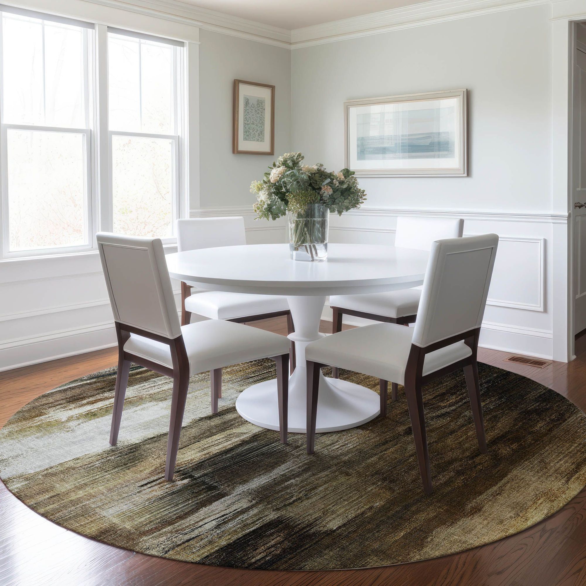 Machine Made ACN567 Chocolate Brown Rugs #color_chocolate brown