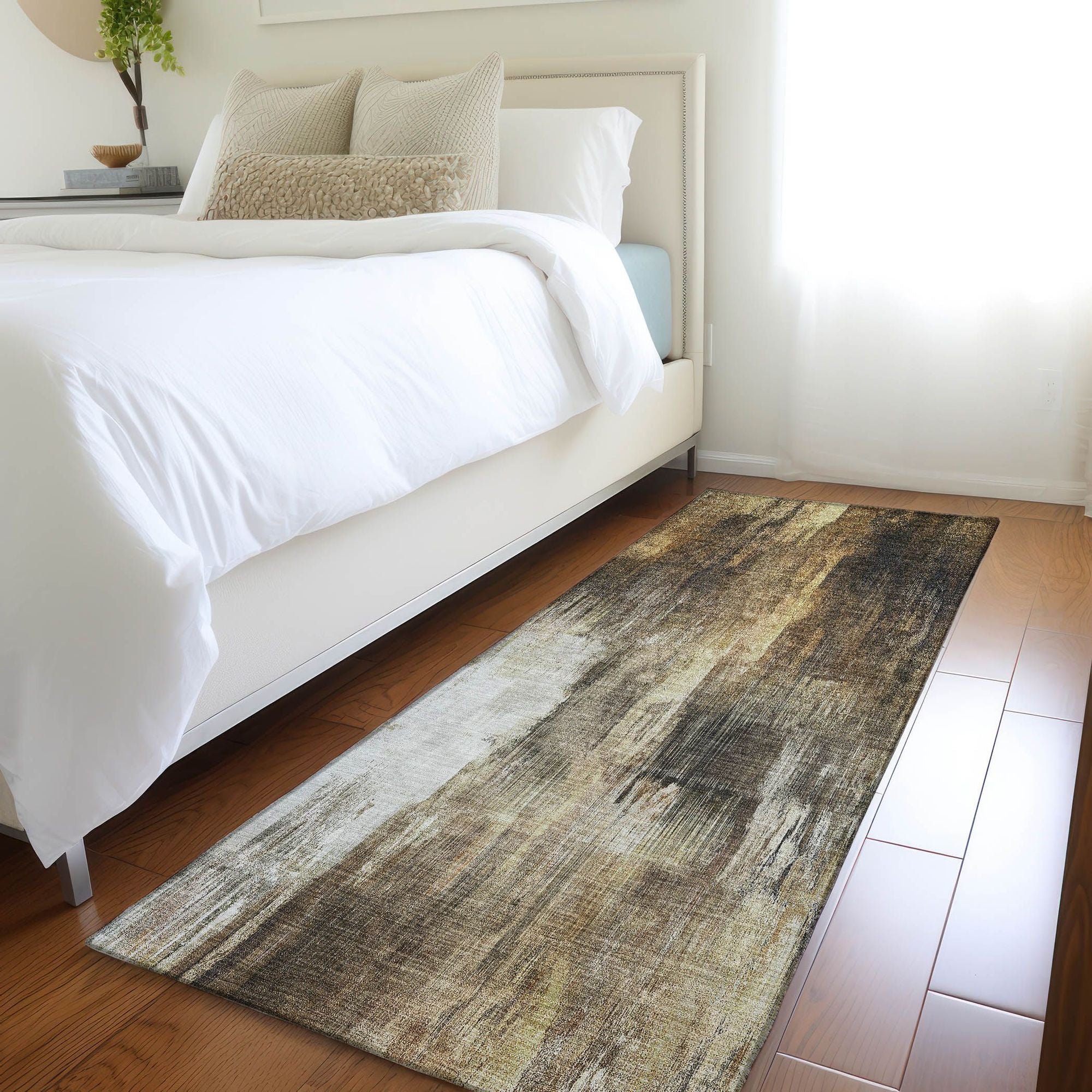 Machine Made ACN567 Chocolate Brown Rugs #color_chocolate brown