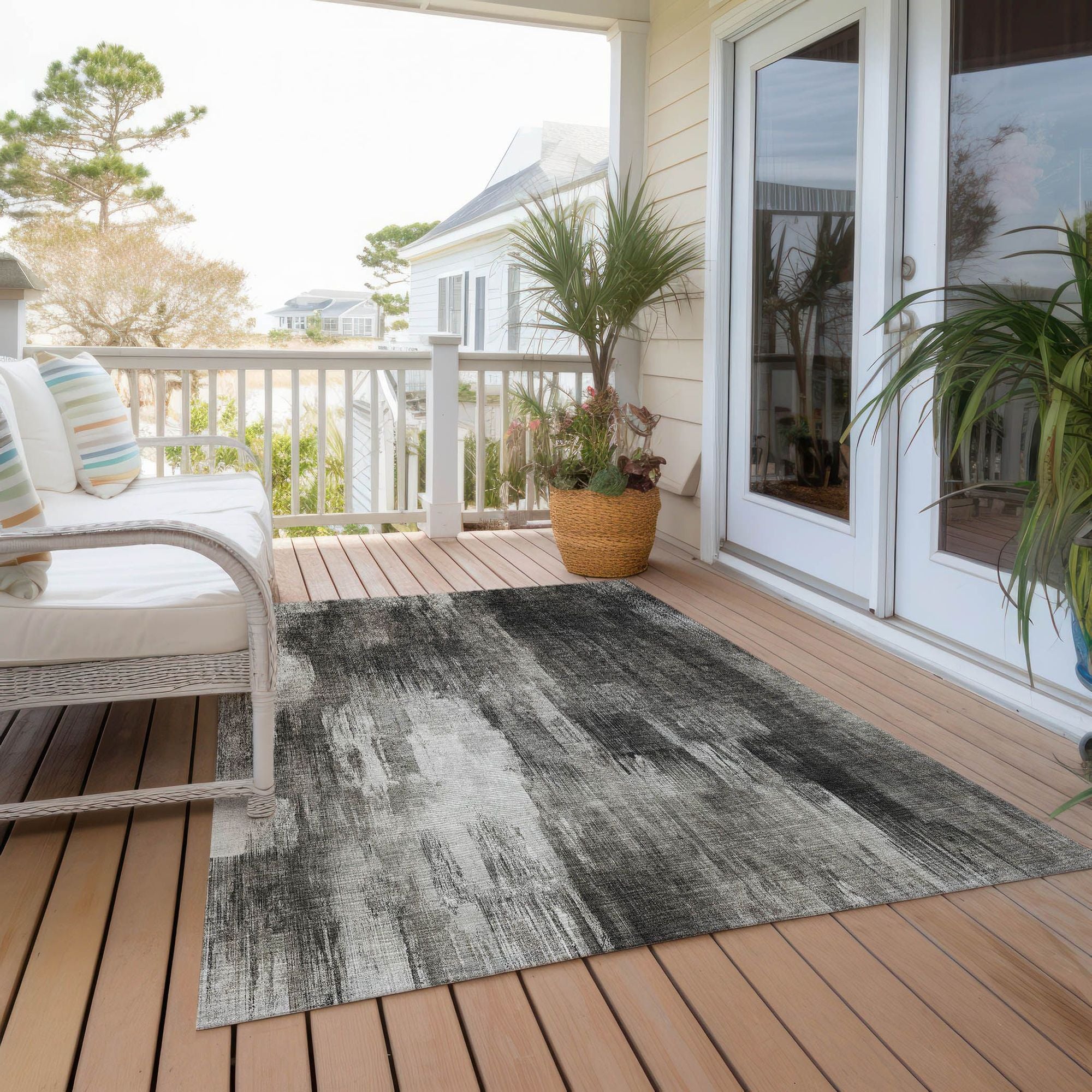 Machine Made ACN567 Gray  Rugs #color_gray 