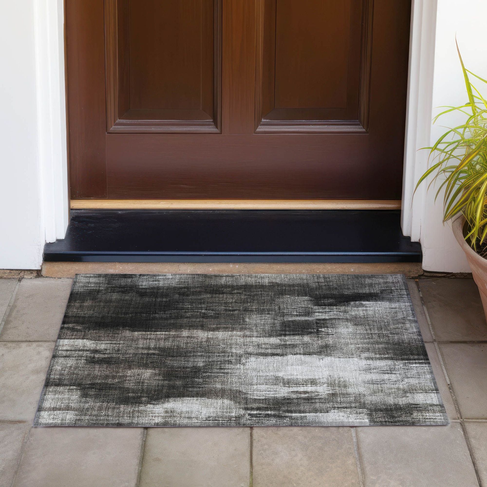Machine Made ACN567 Gray  Rugs #color_gray 