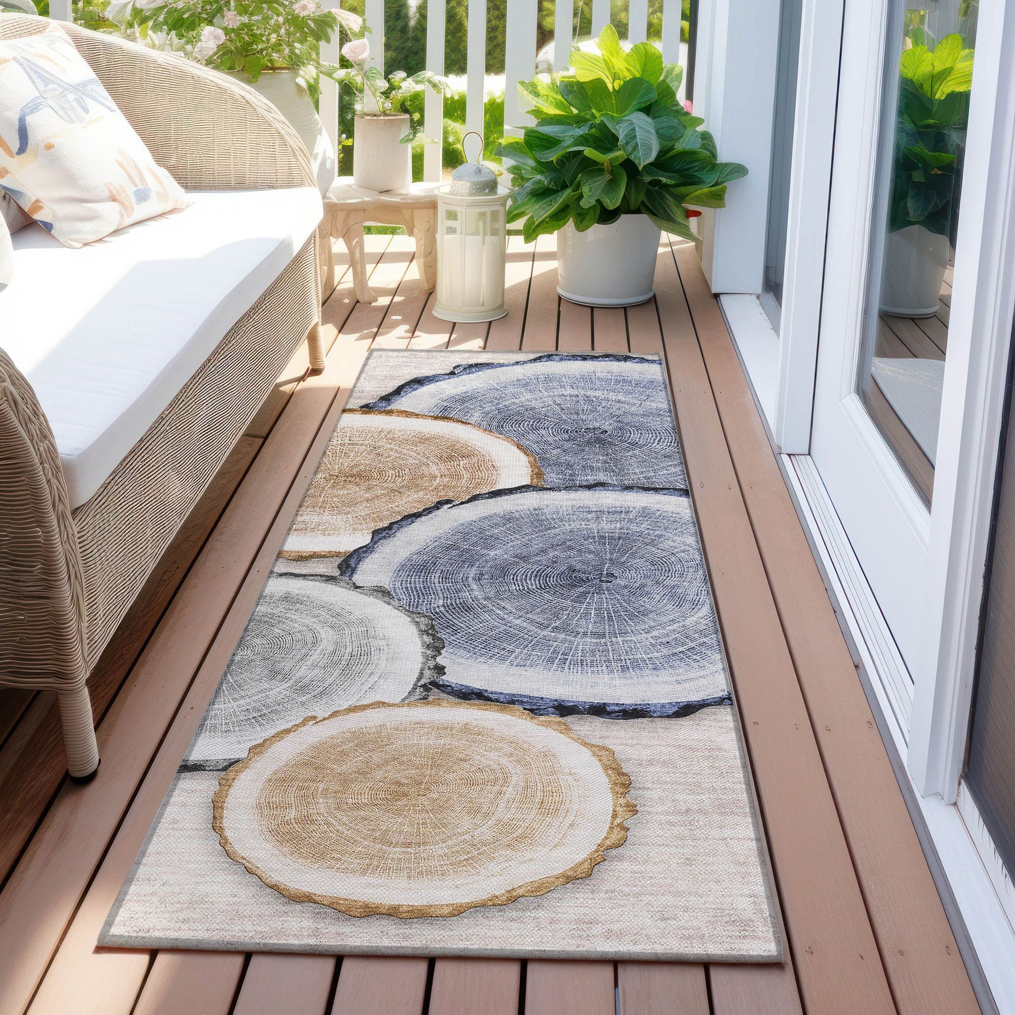 Machine Made ACN575 Beige Brown Rugs #color_beige brown
