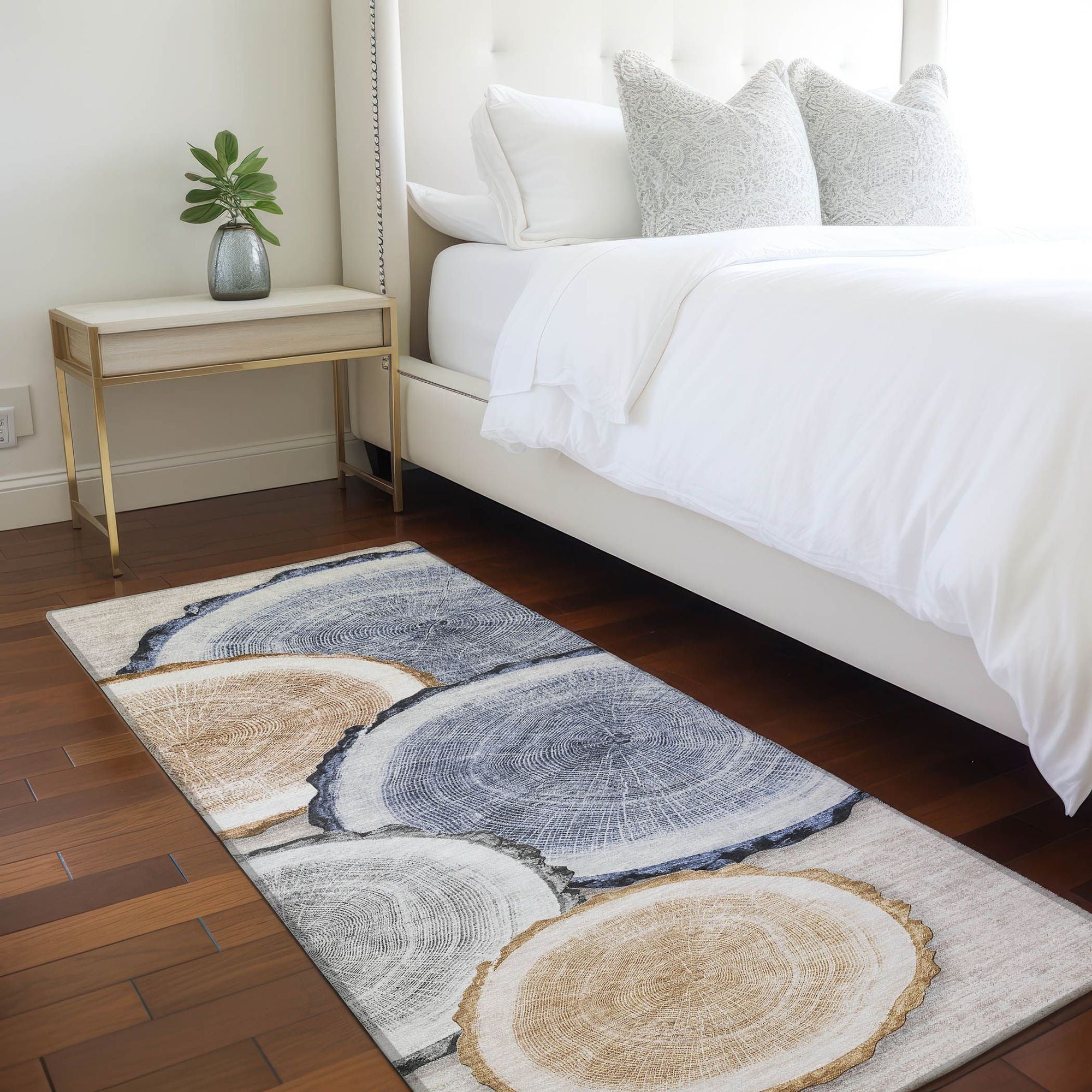 Machine Made ACN575 Beige Brown Rugs #color_beige brown