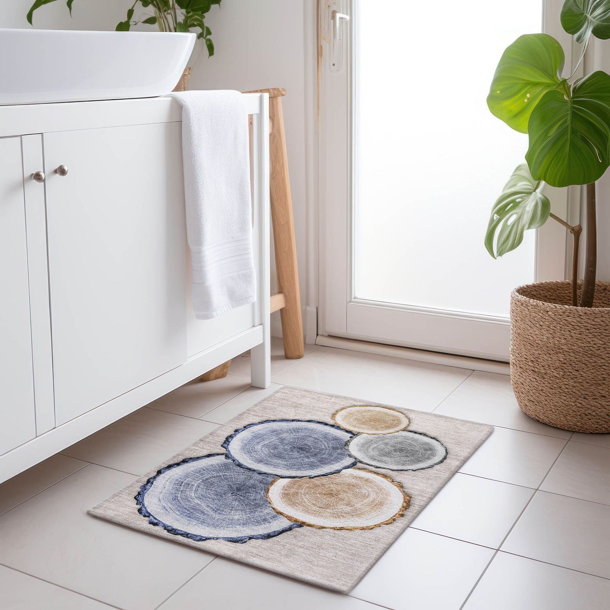 Machine Made ACN575 Beige Brown Rugs #color_beige brown