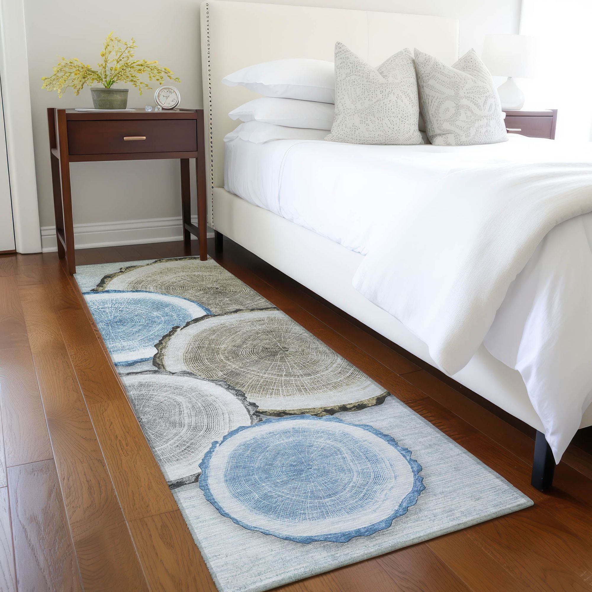 Machine Made ACN575 Blue  Rugs #color_blue 