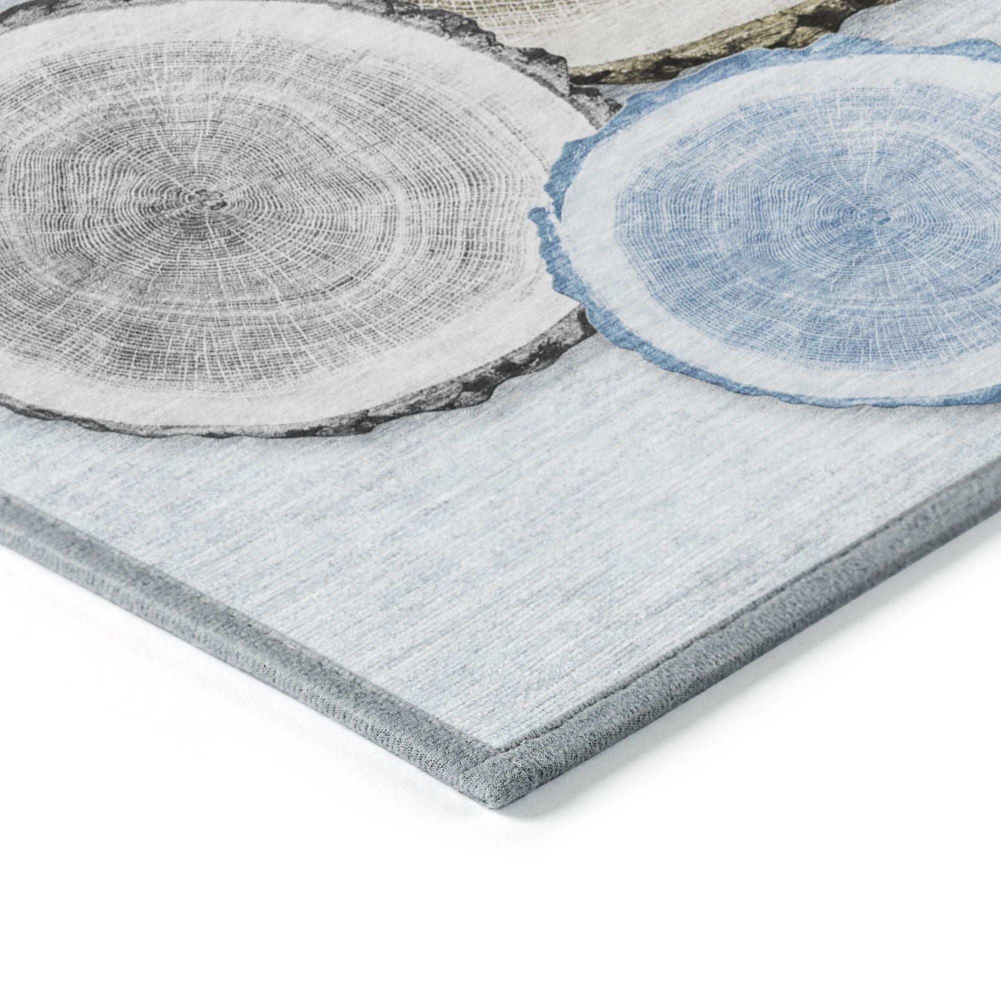 Machine Made ACN575 Blue  Rugs #color_blue 