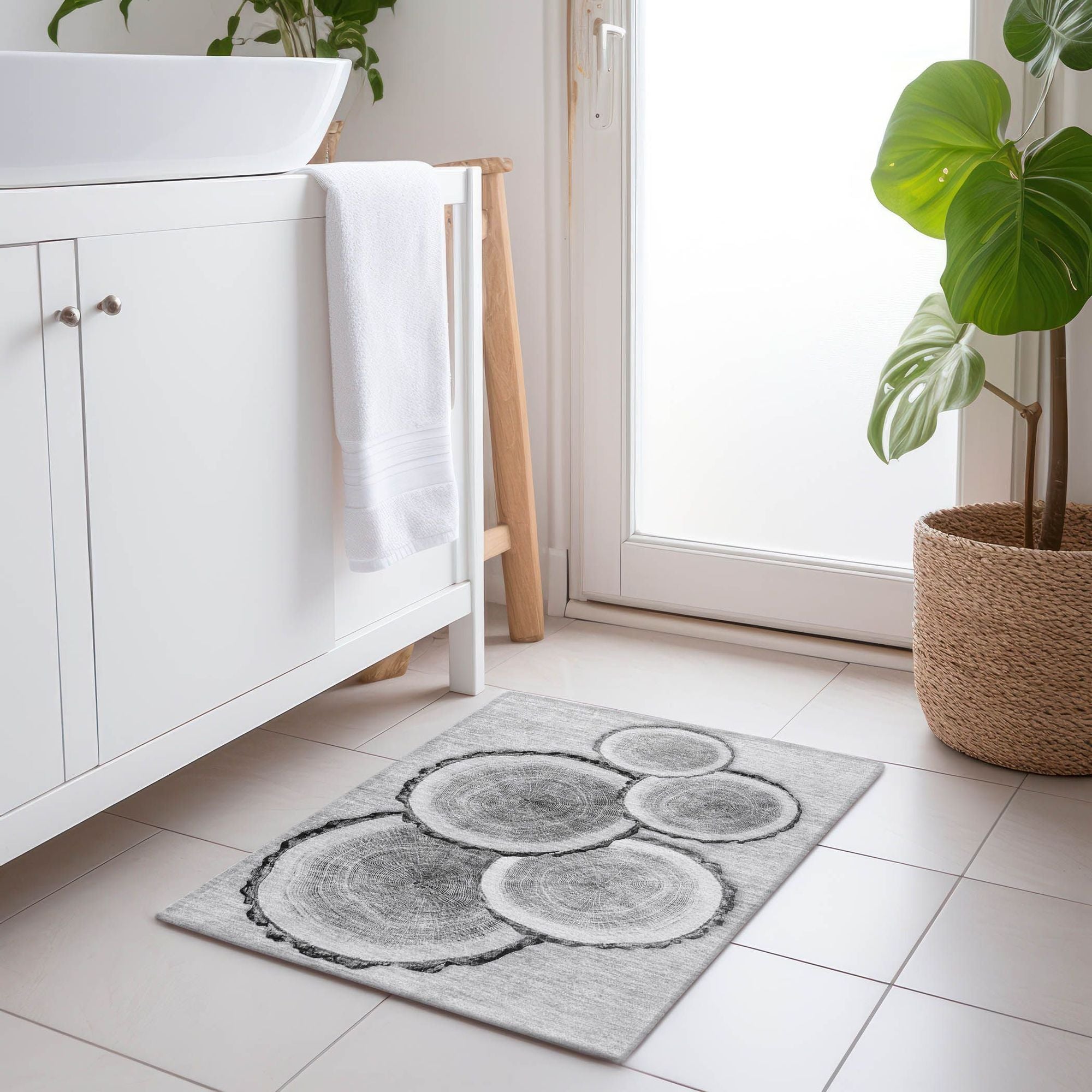 Machine Made ACN575 Gray  Rugs #color_gray 