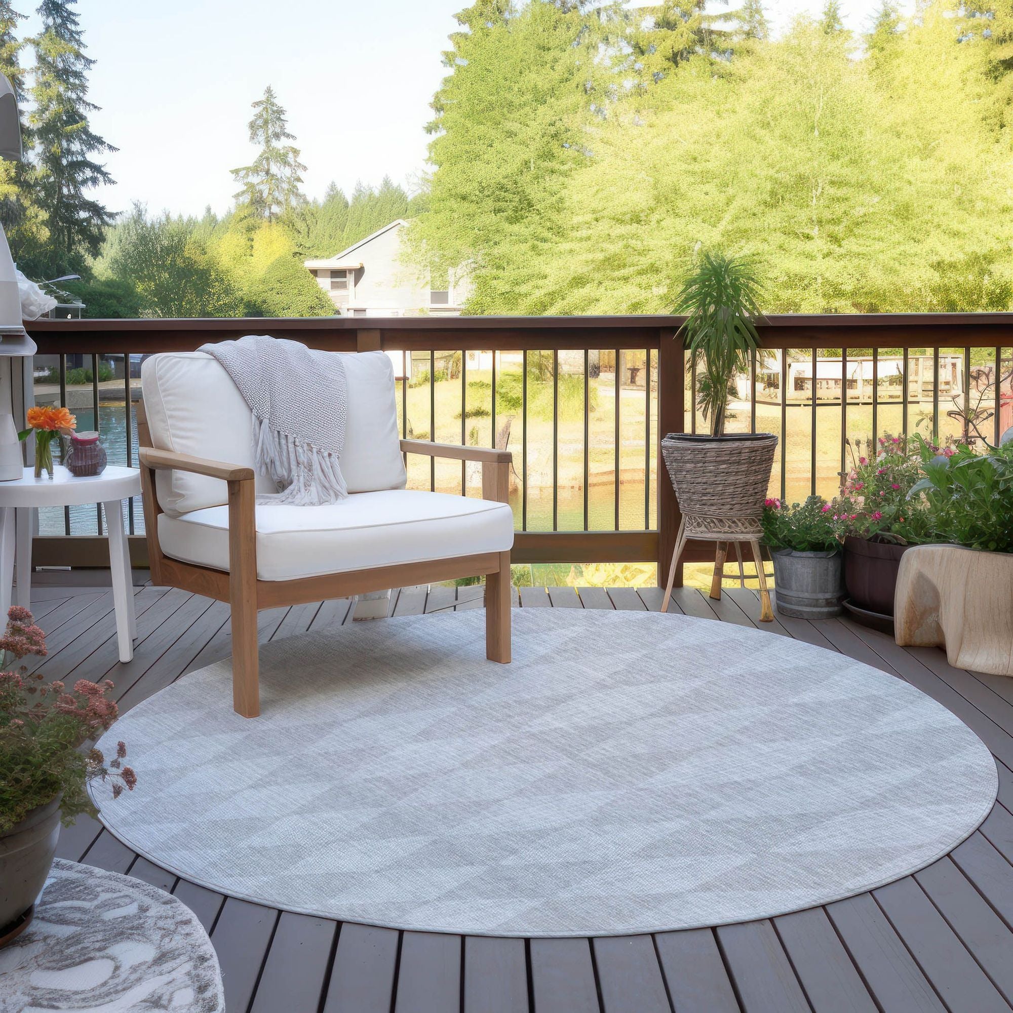 Machine Made ACN578 Pewter Gray Rugs #color_pewter gray