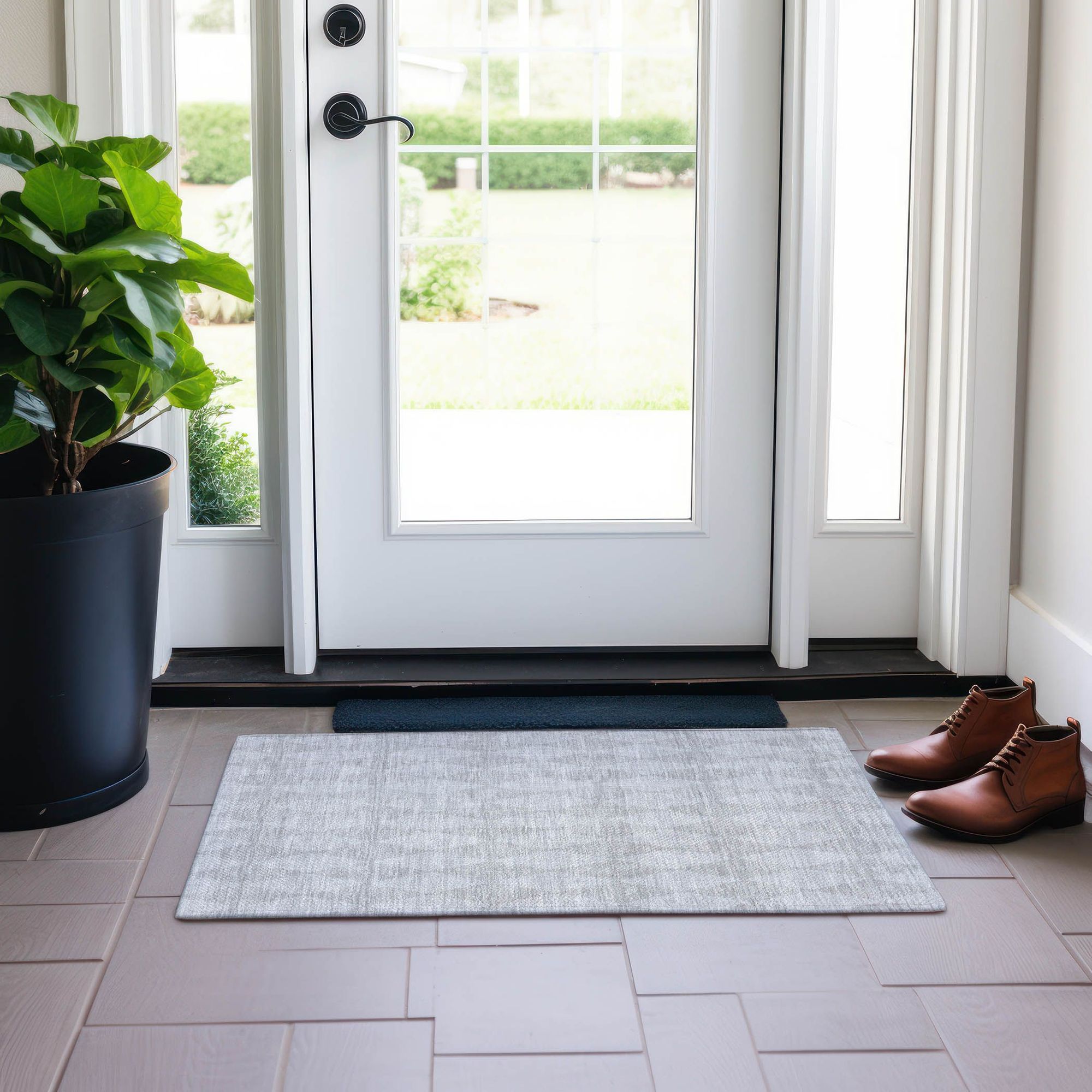Machine Made ACN578 Pewter Gray Rugs #color_pewter gray