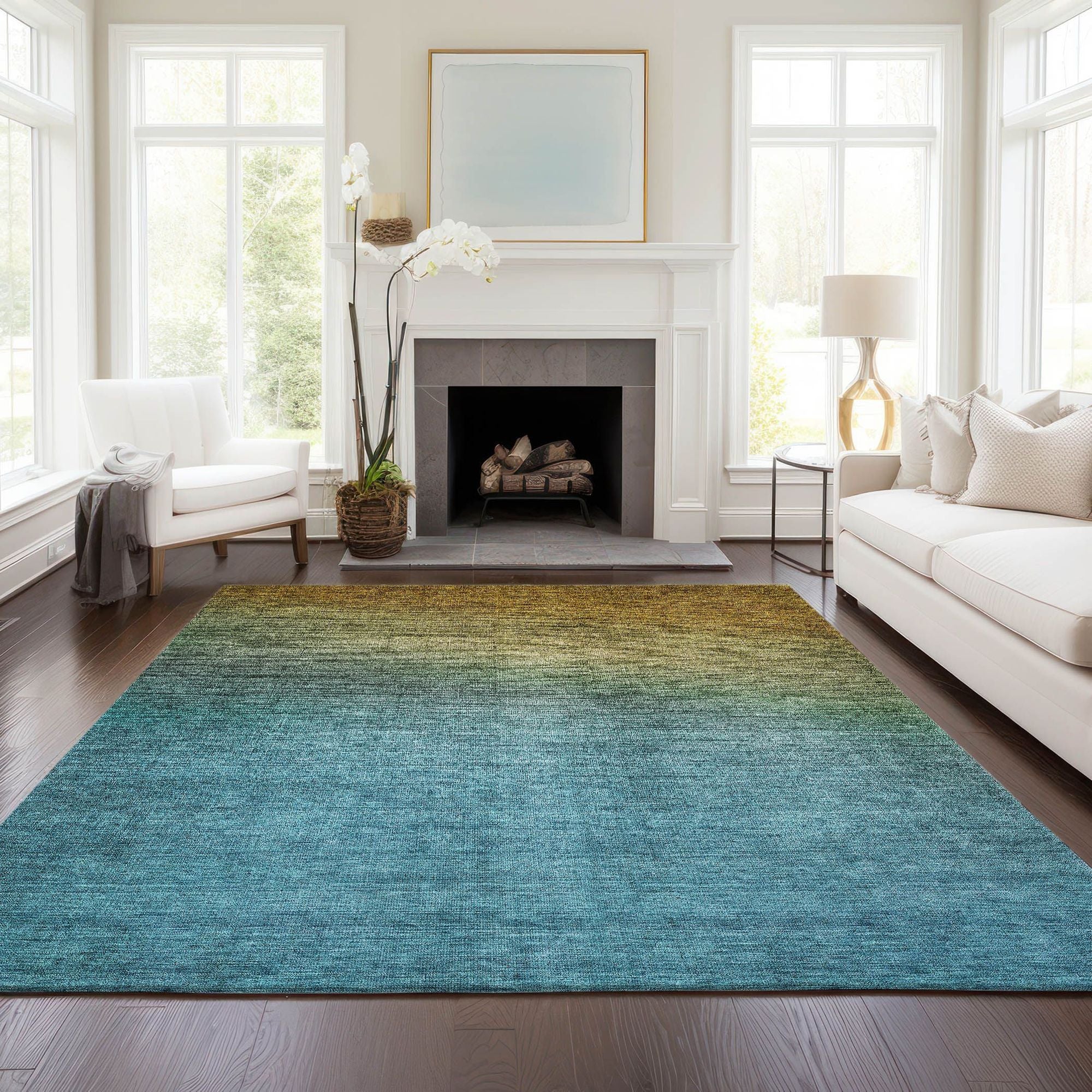 Machine Made ACN587 Brown  Rugs #color_brown 