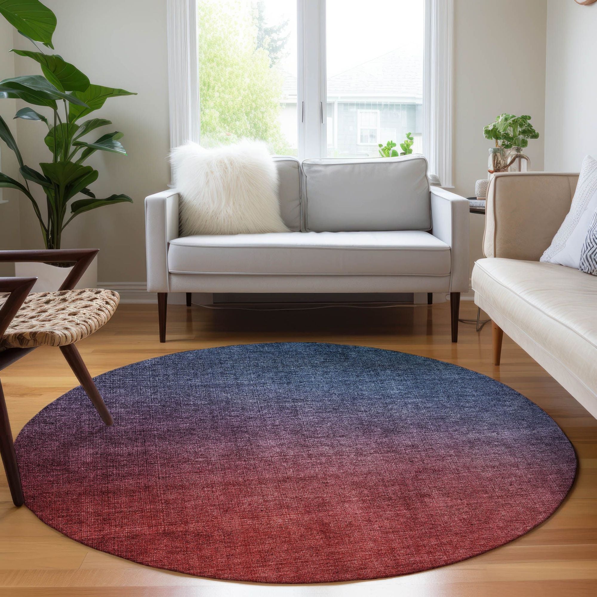 Machine Made ACN587 Navy Blue Rugs #color_navy blue