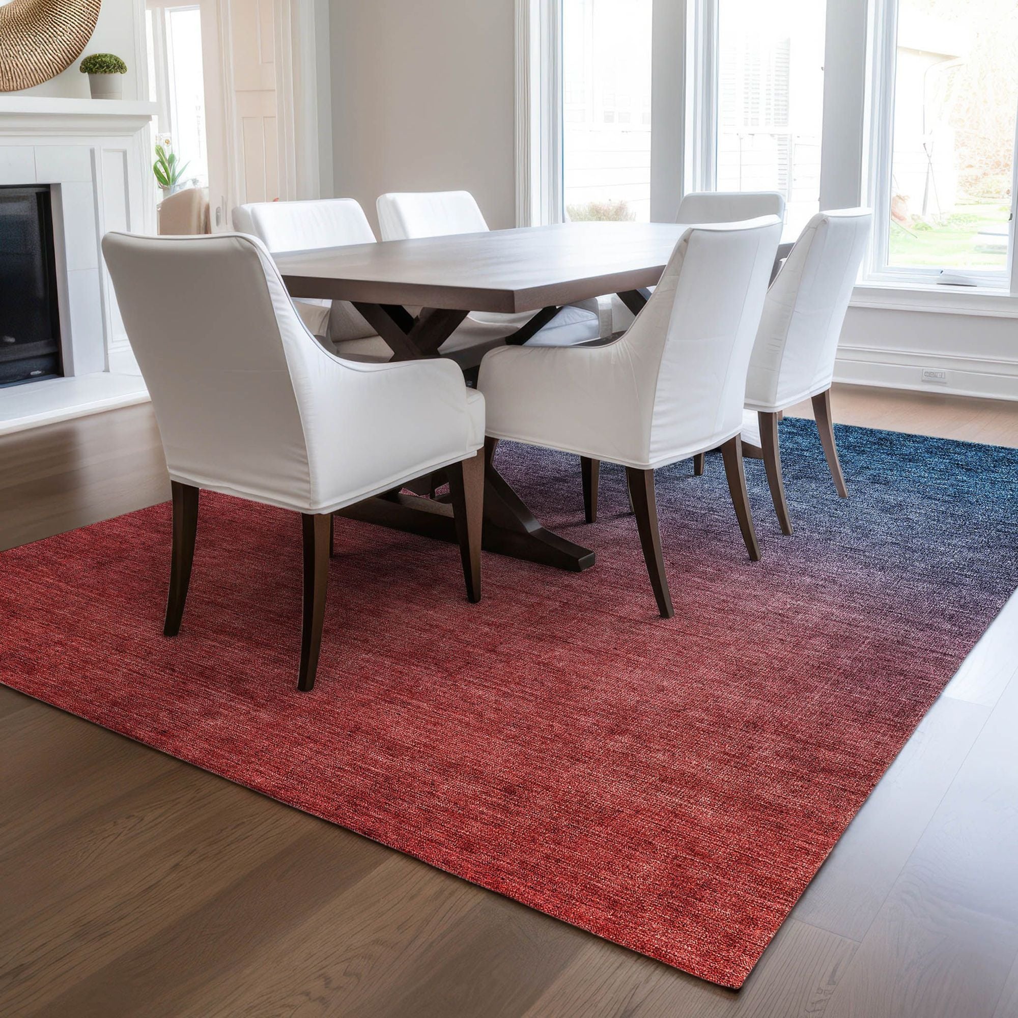 Machine Made ACN587 Navy Blue Rugs #color_navy blue
