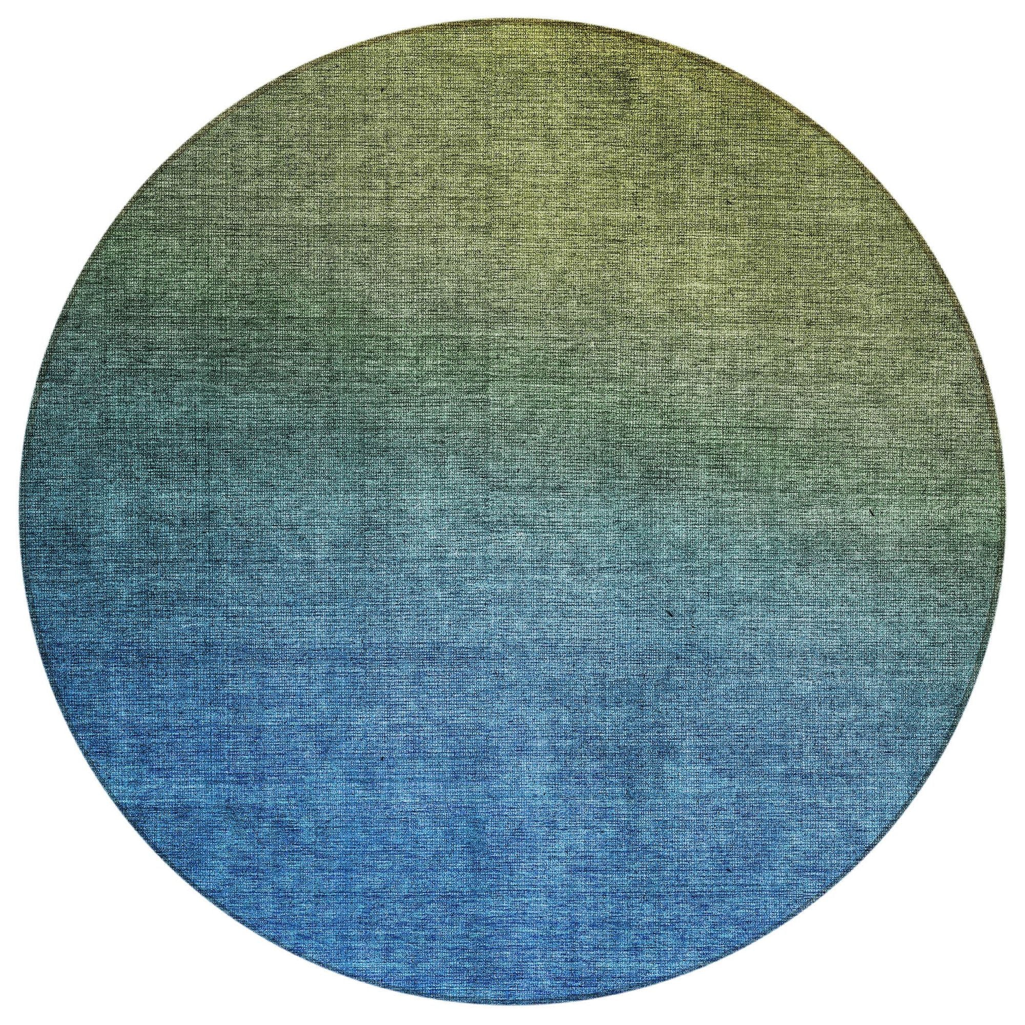 Machine Made ACN587 Olive Green Rugs #color_olive green