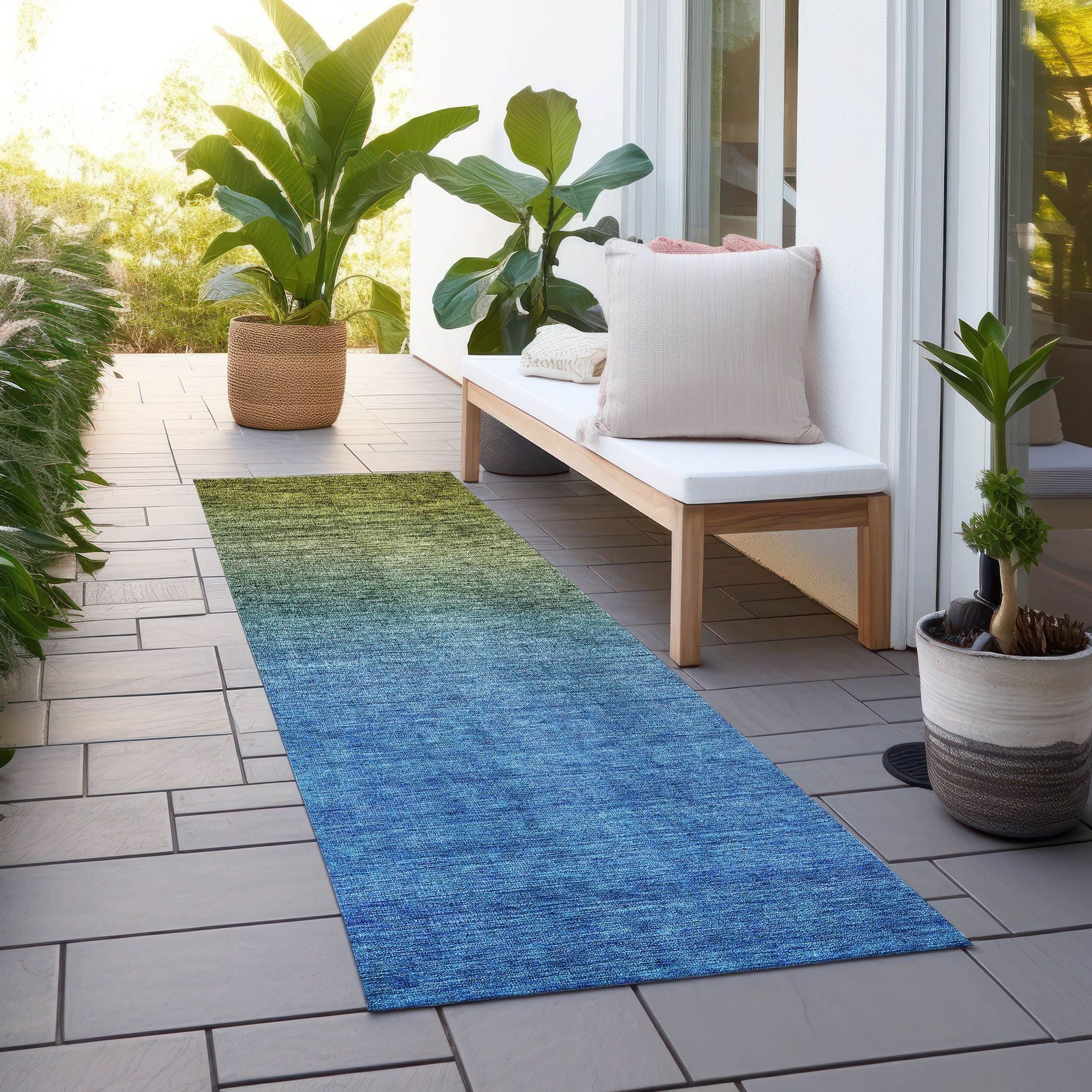 Machine Made ACN587 Olive Green Rugs #color_olive green