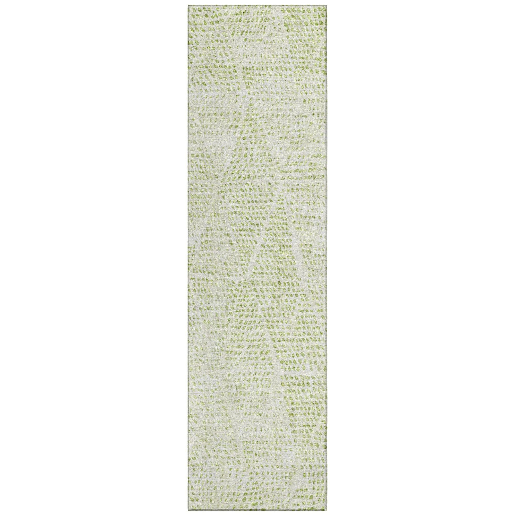 Machine Made ACN591 Aloe Green Rugs #color_aloe green