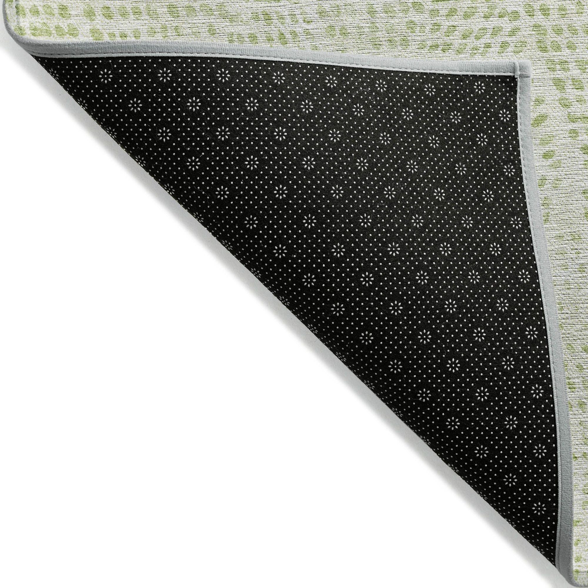 Machine Made ACN591 Aloe Green Rugs #color_aloe green