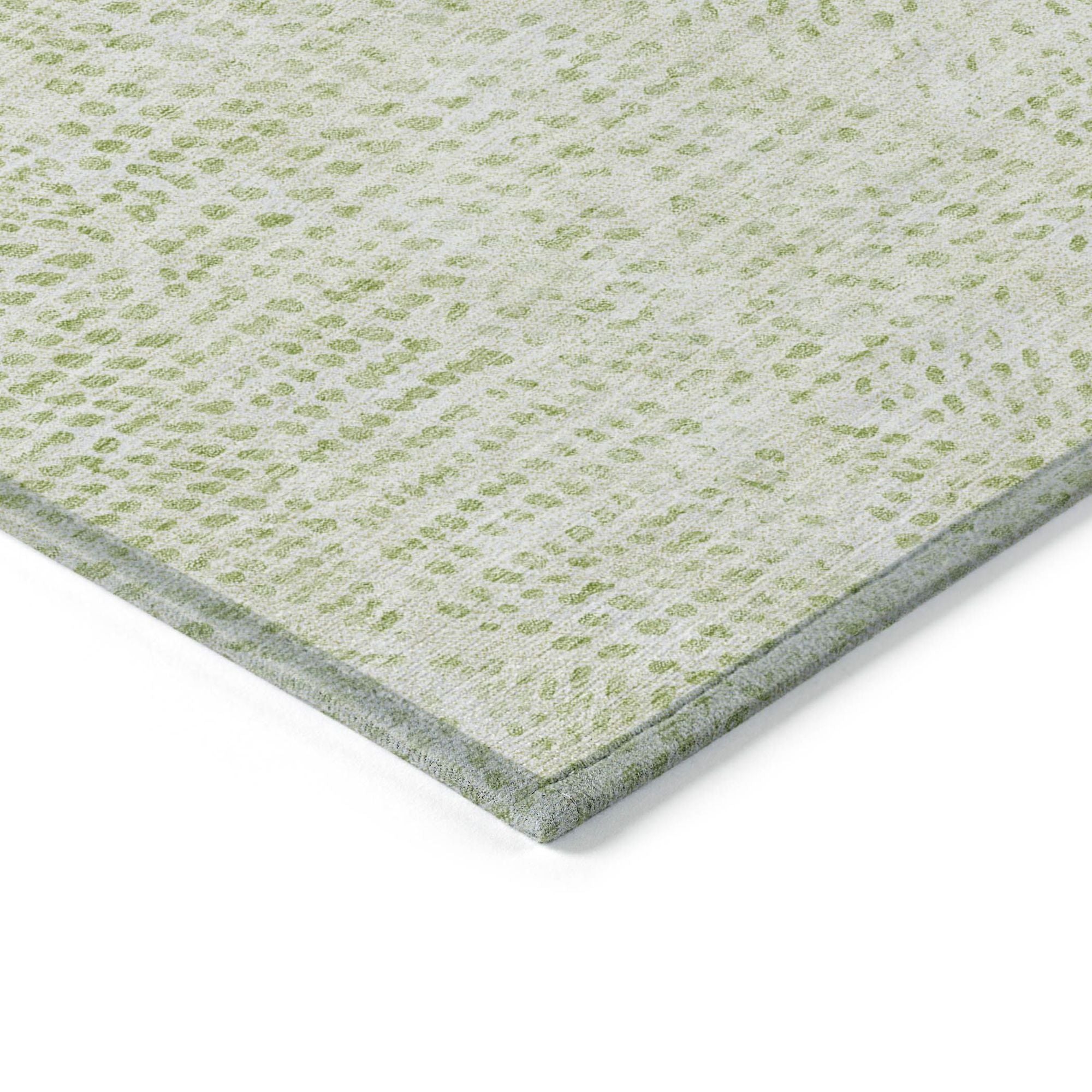 Machine Made ACN591 Aloe Green Rugs #color_aloe green