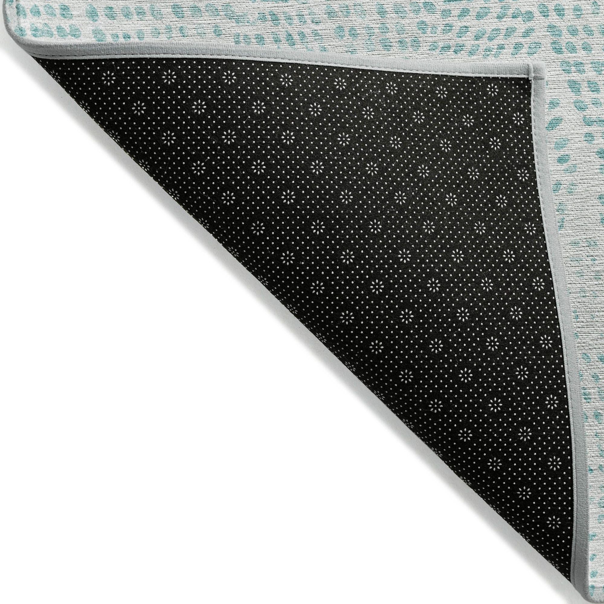 Machine Made ACN591 Aqua Teal Rugs #color_aqua teal