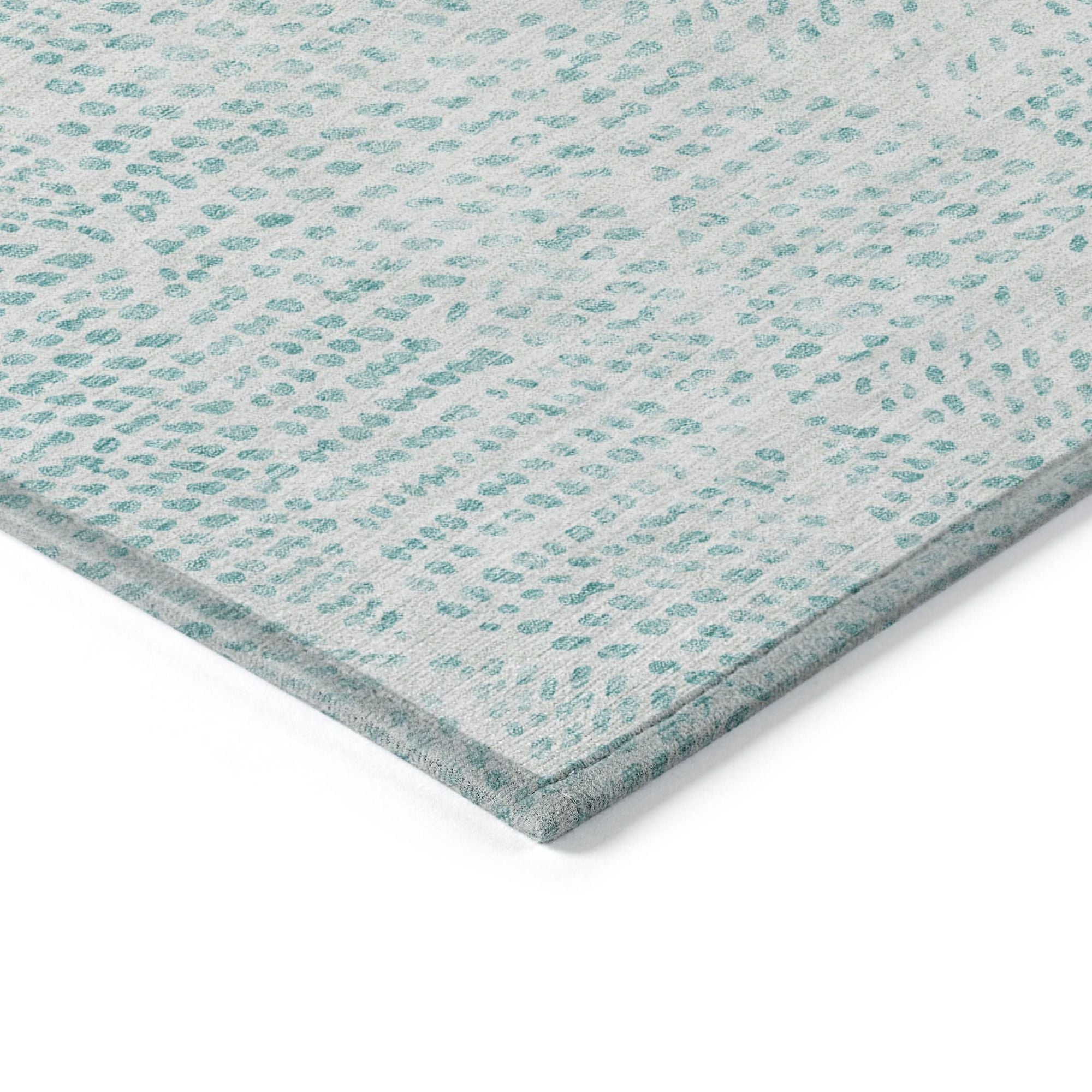 Machine Made ACN591 Aqua Teal Rugs #color_aqua teal